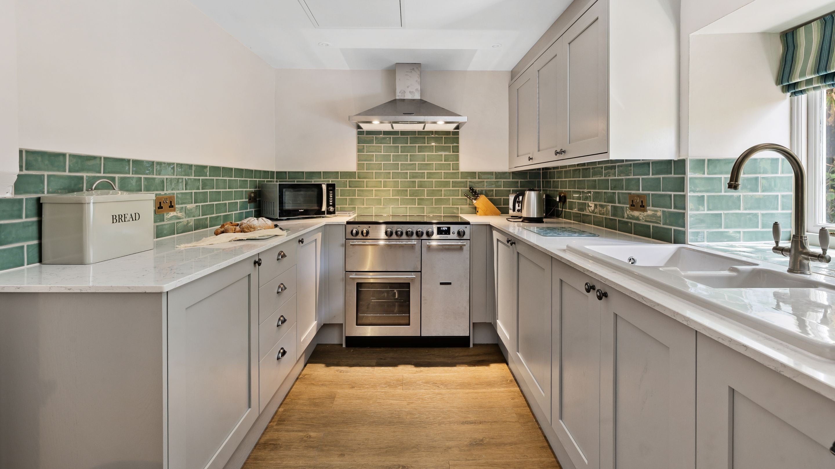 The kitchen at Labour in Vain Cottage, Dorset