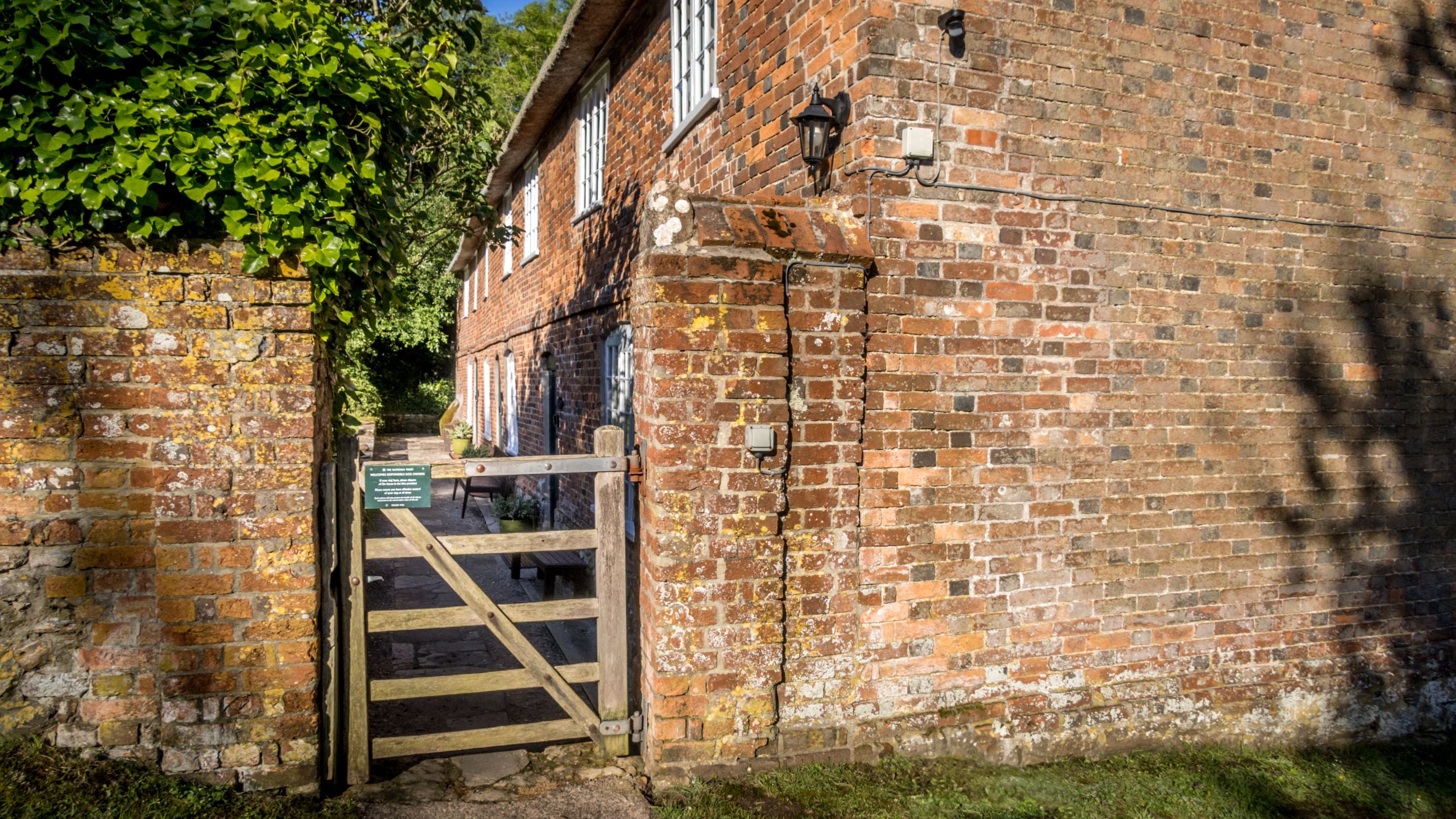 The gate leading to Oak Cottage, Dorset