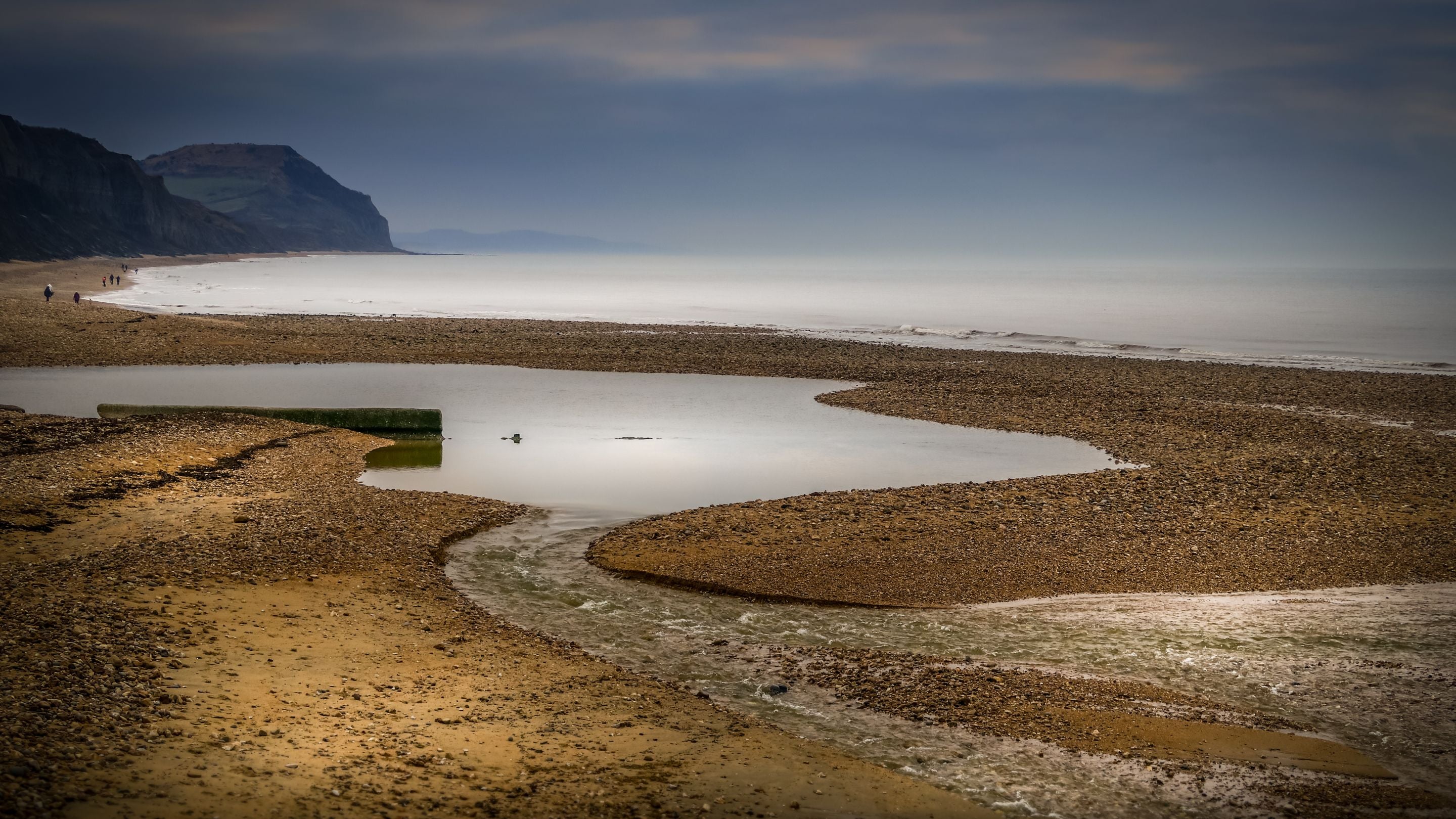 A beach in the area surrounding the Old Radar Station, Dorset