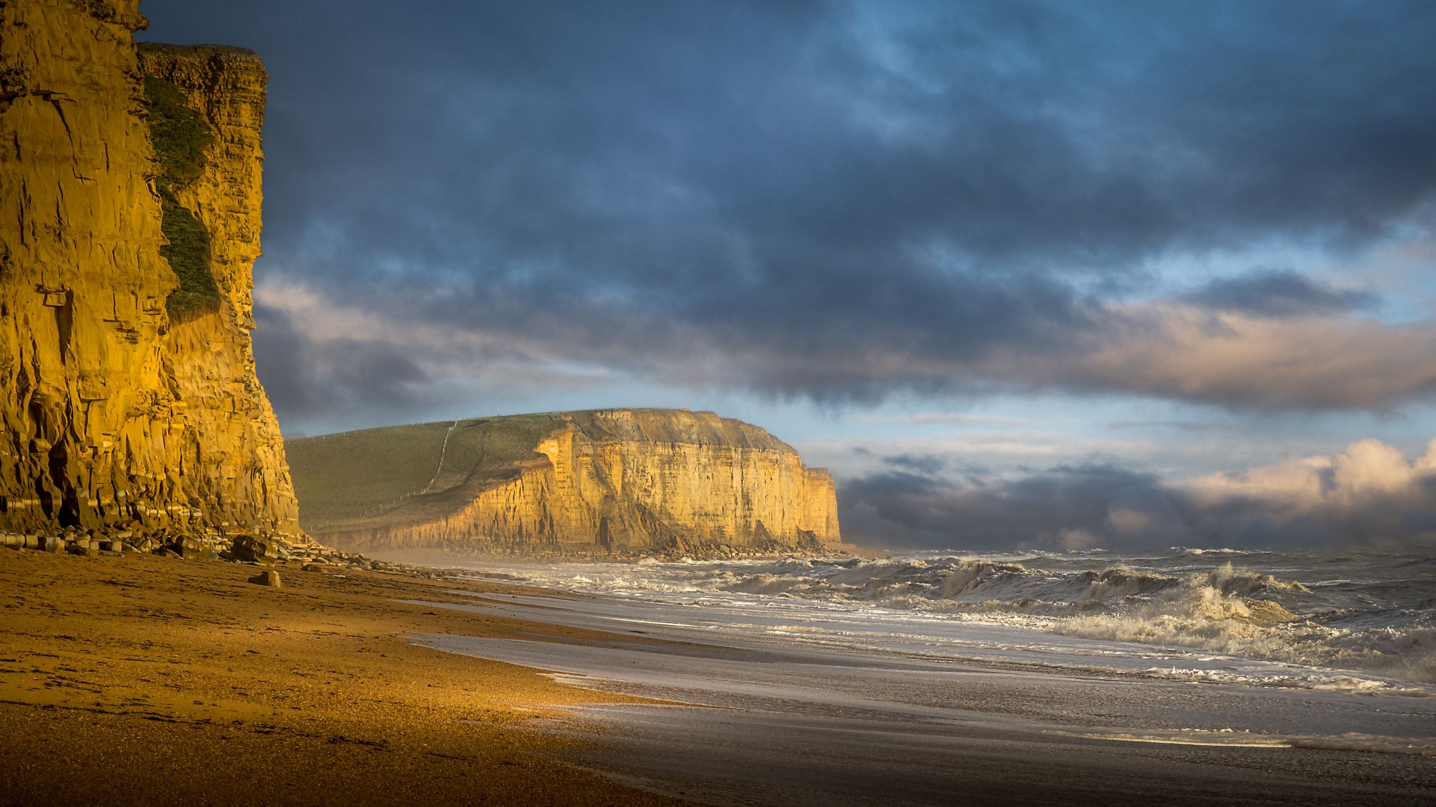 The coast at West Bay, Dorset