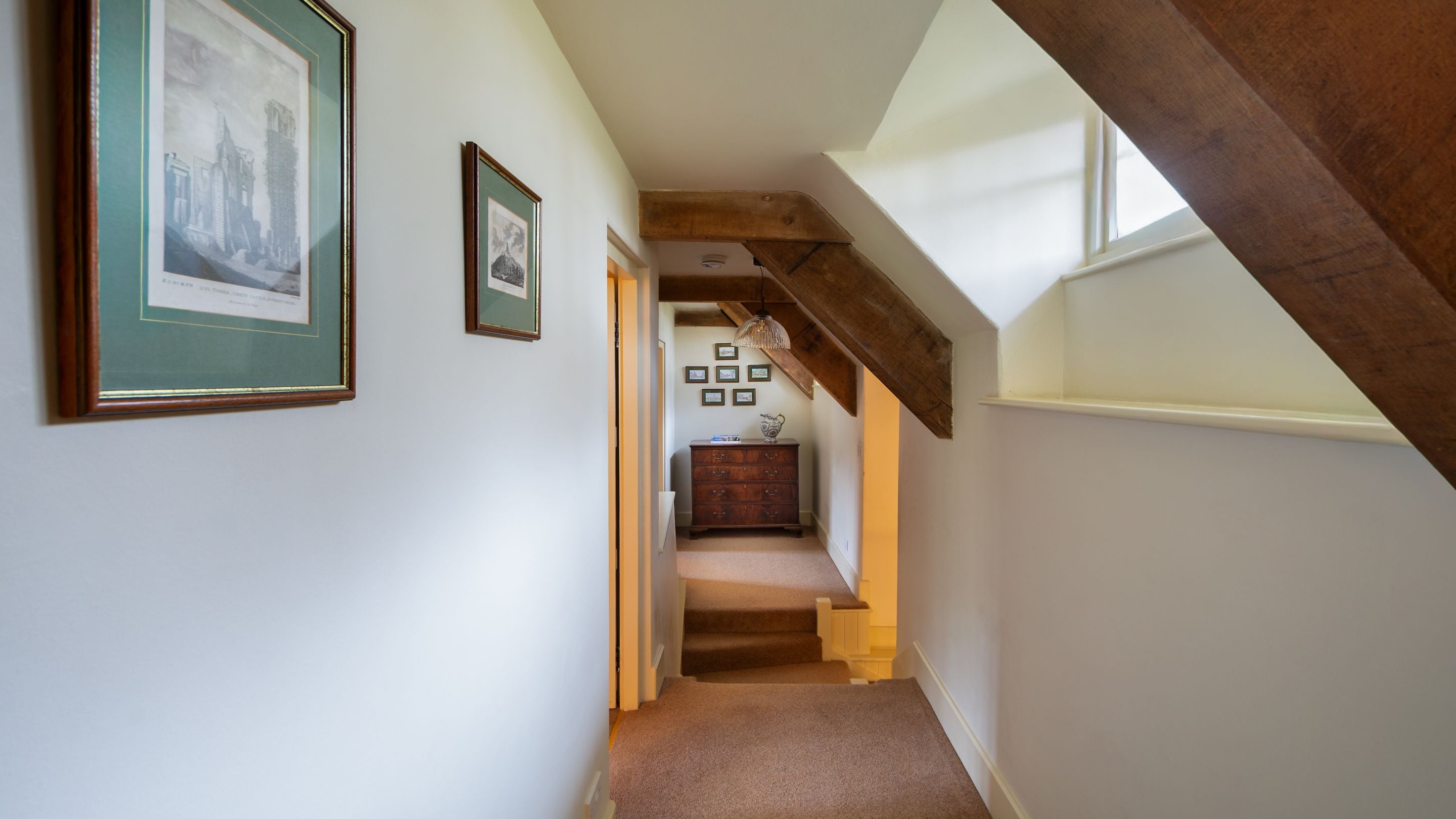 The landing at Shedbush Farm House, Dorset