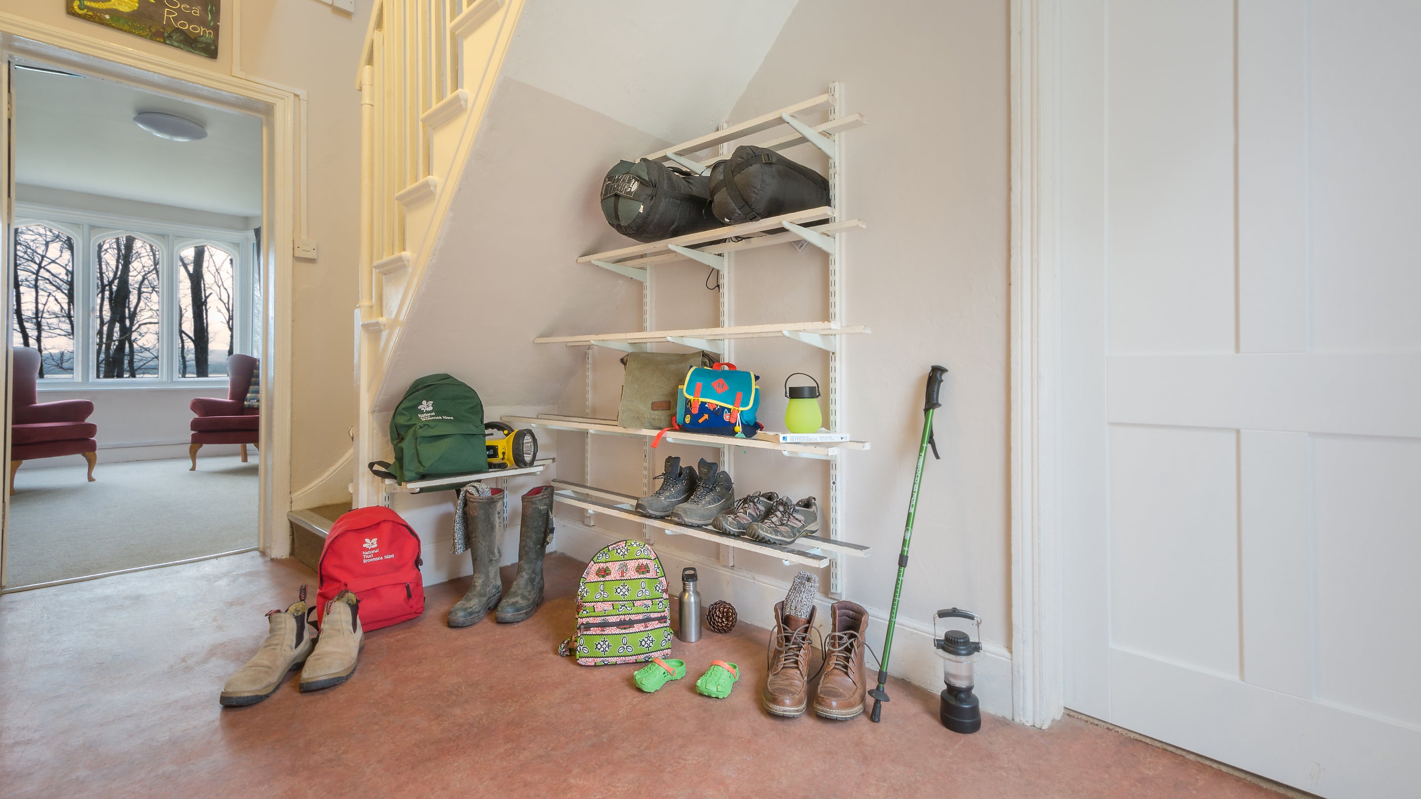 Entrance to South Shore Lodge, Brownsea Island