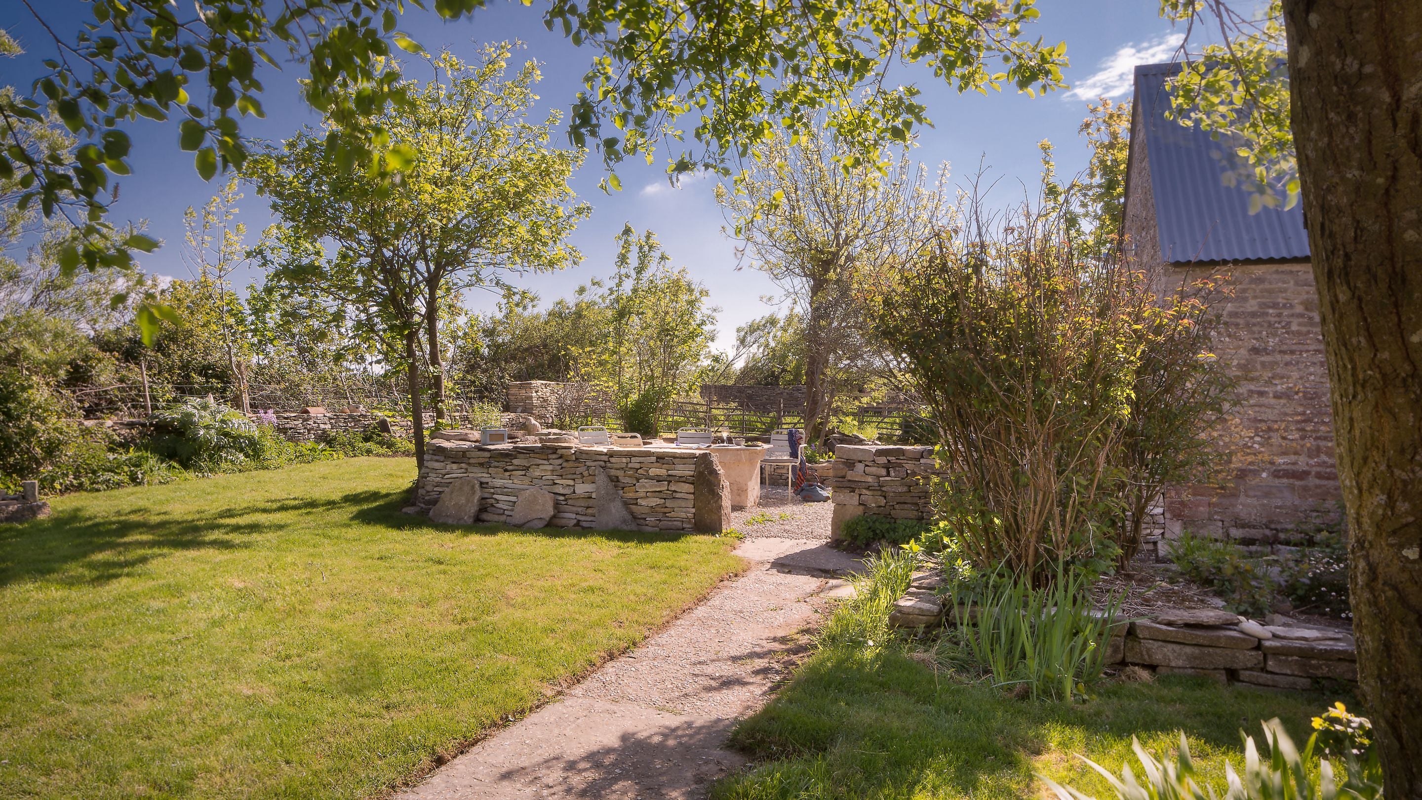 The garden at Spyway, Dorset