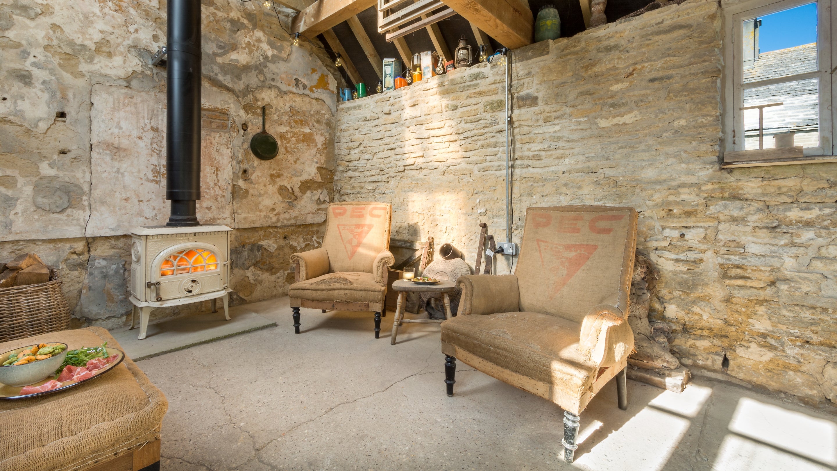 The garden room at Spyway, Dorset