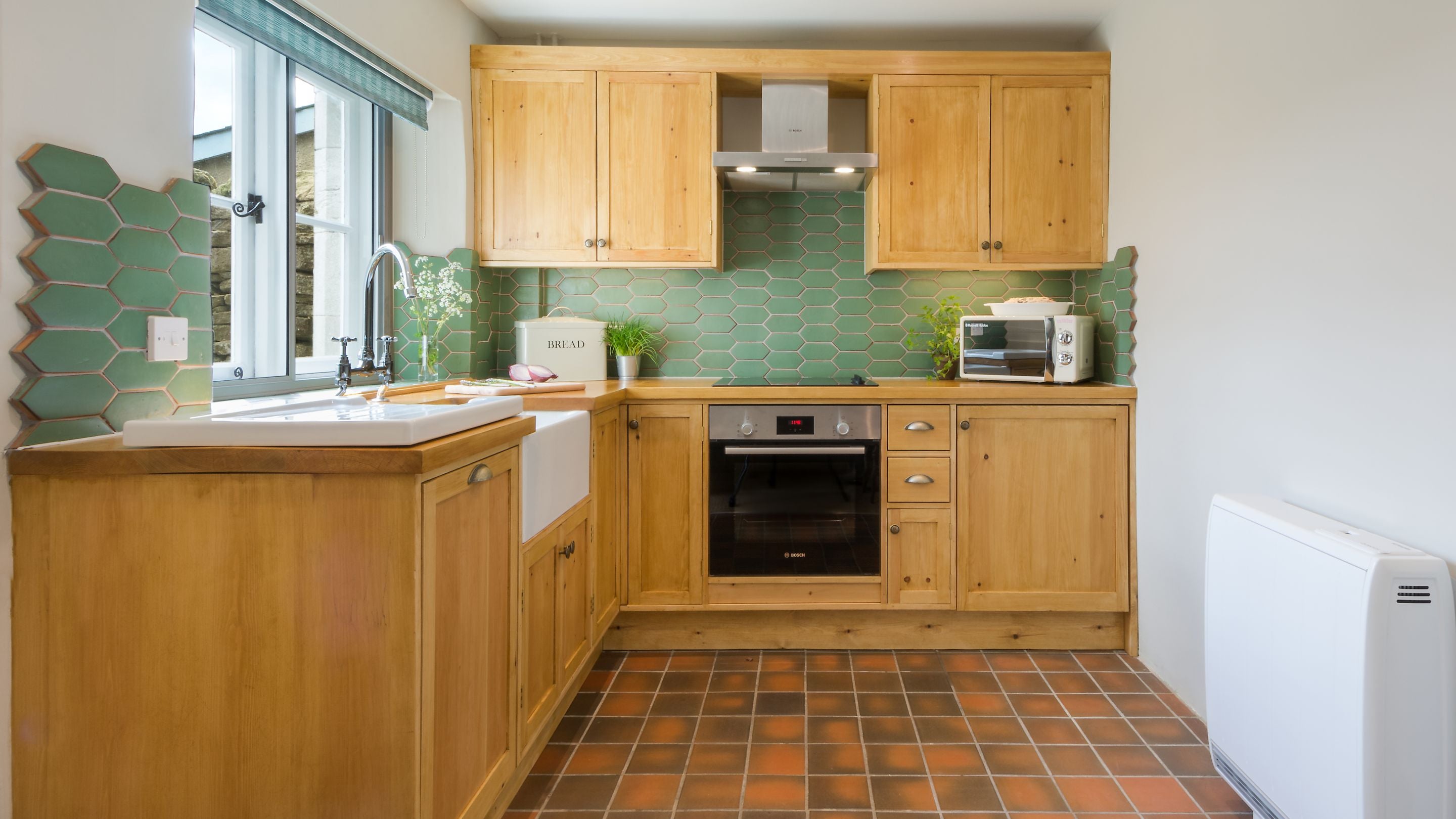 The kitchen at Spyway, Dorset