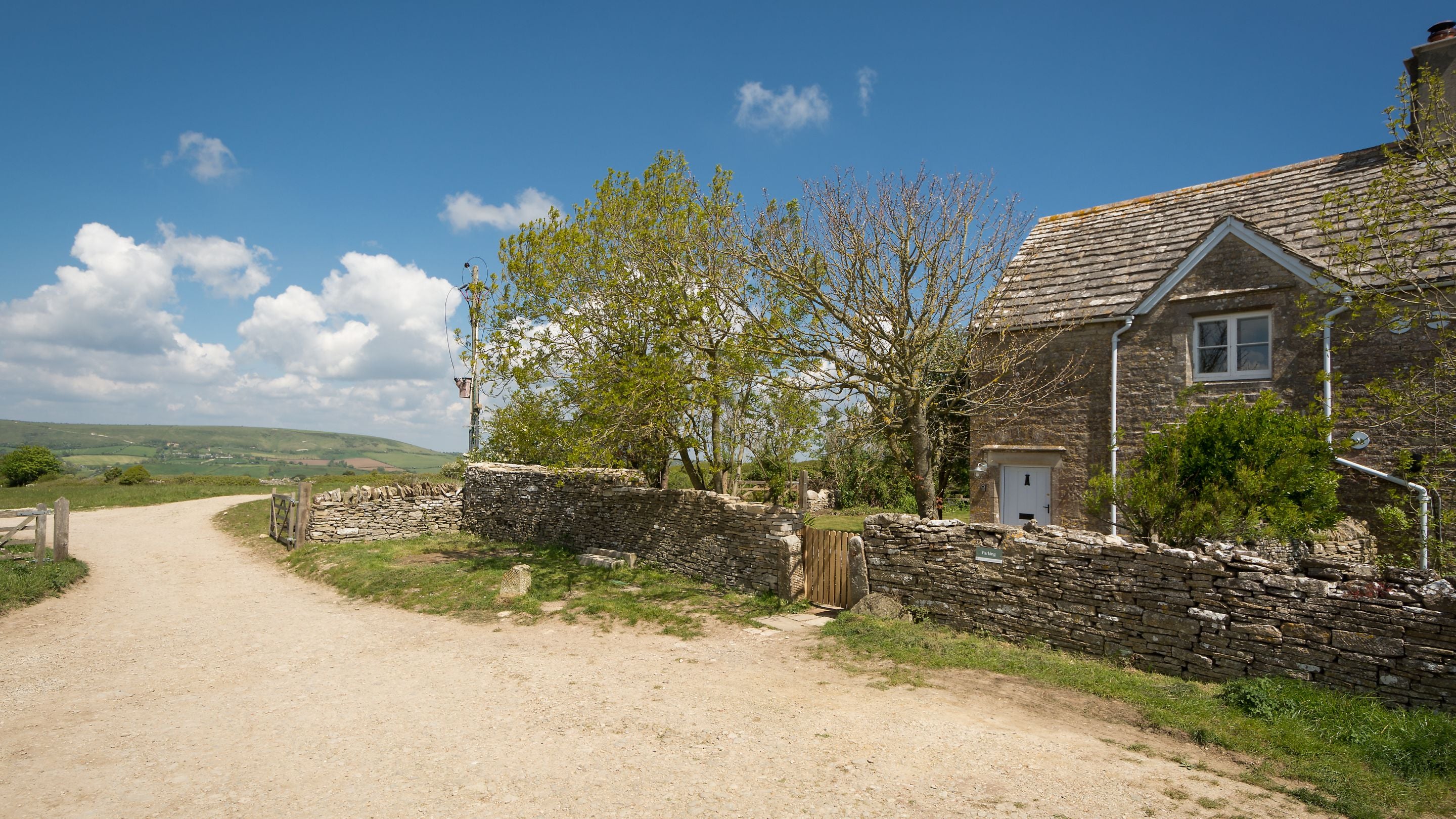 The gravel track to Spyway, Dorset