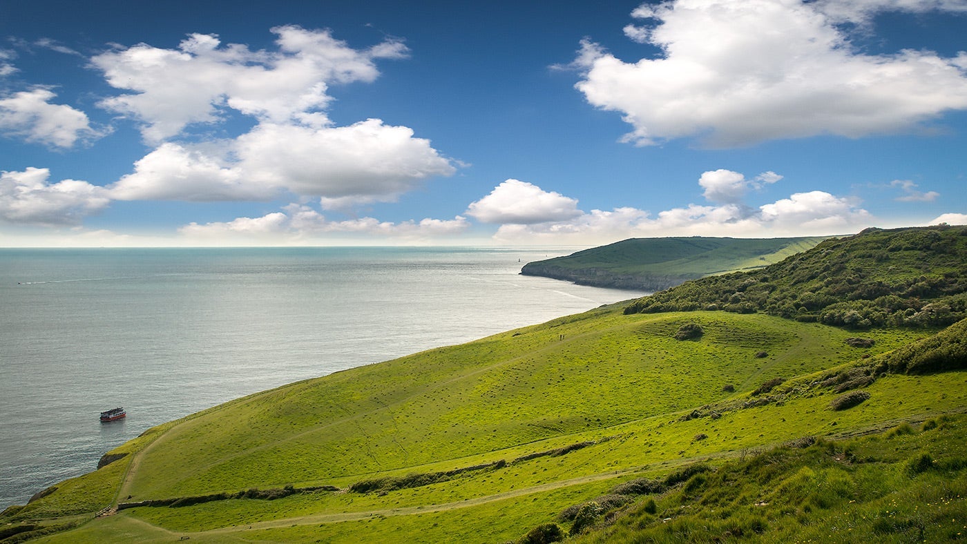 Beautiful Purbeck landscape, Dorset 