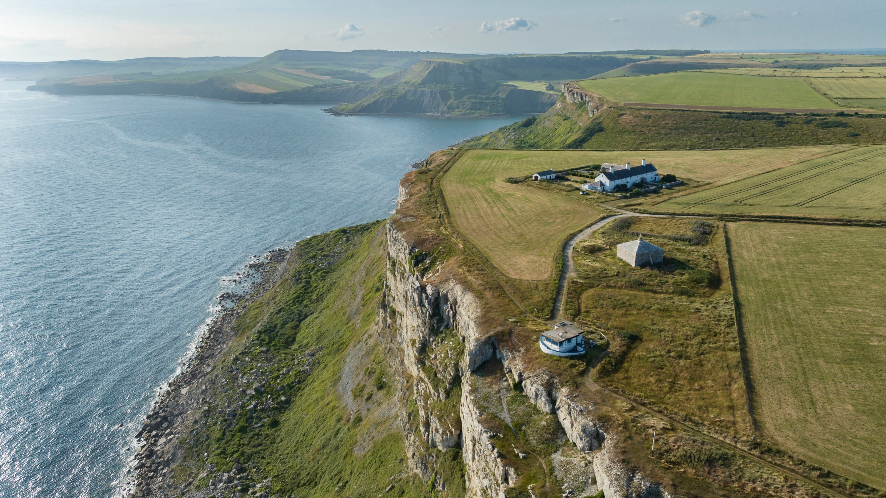 The area surrounding Weston Farm Motorhome Site, Dorset