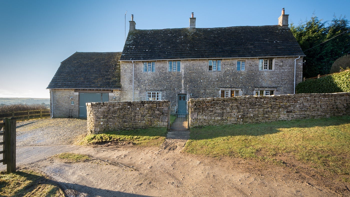 The exterior of Westwood Farm, Dorset