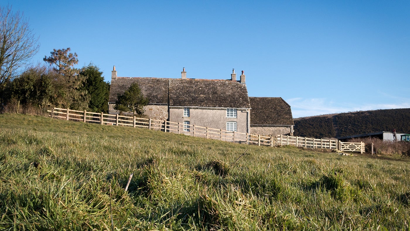 The exterior of Westwood Farm, Dorset