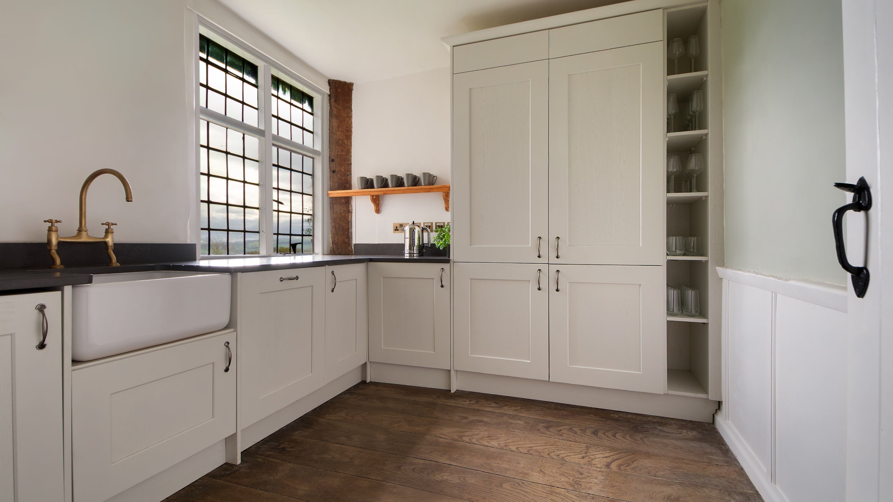 The utility room at Cwmmau Farmhouse, Herefordshire