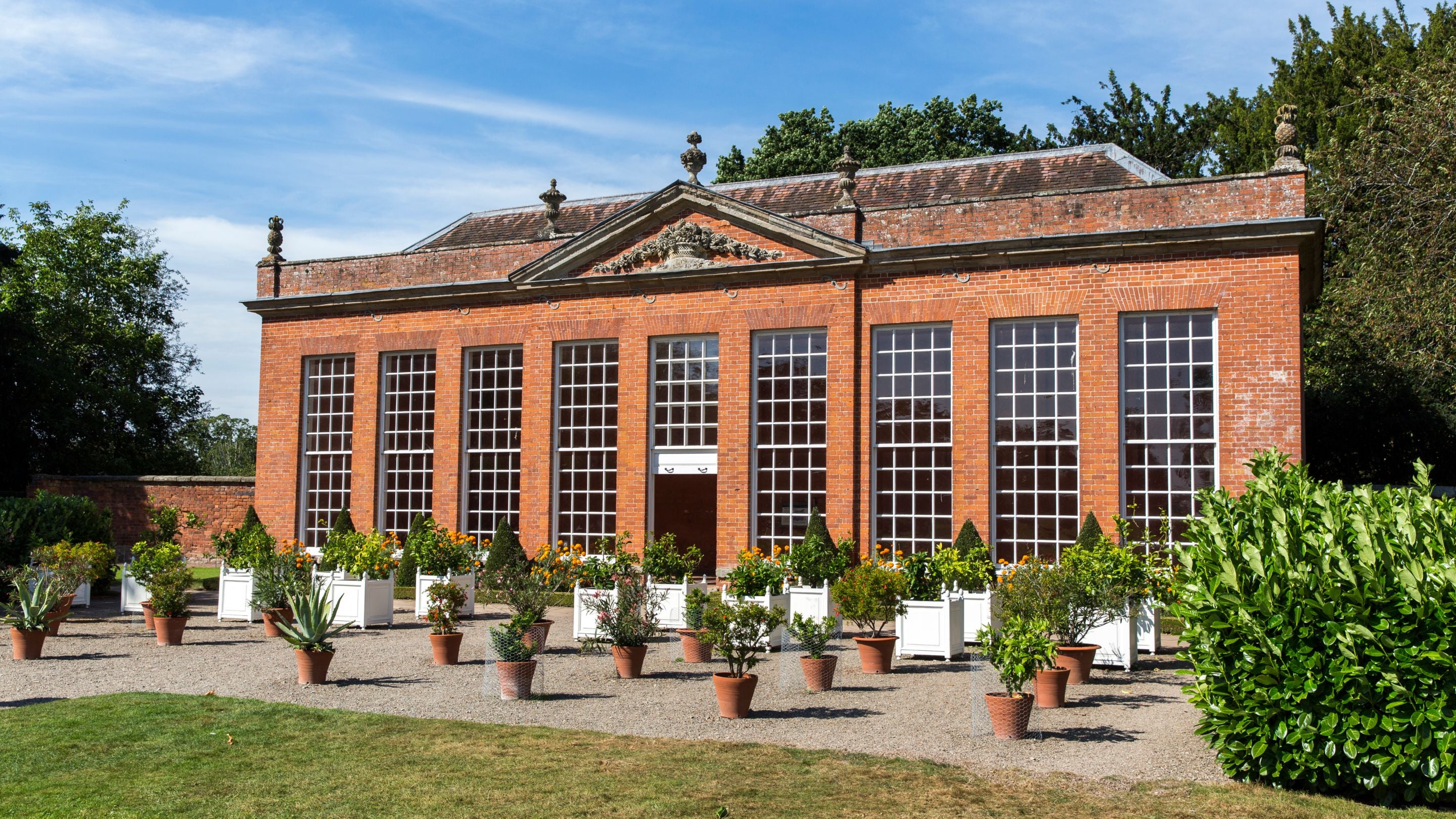 The Orangery at Hanbury Hall, Worcestershire