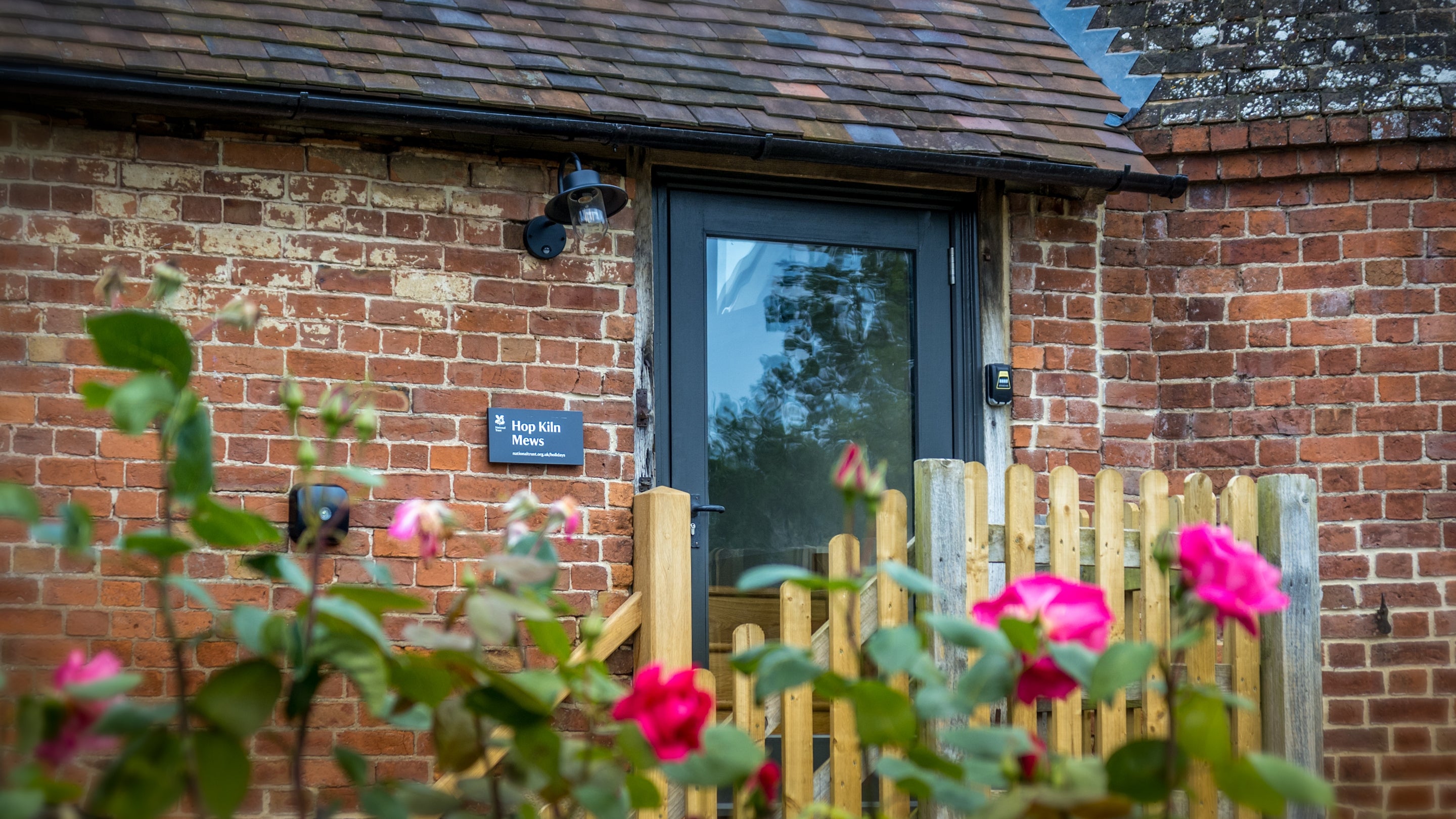 The exterior of Hop Kiln Mews, Herefordshire