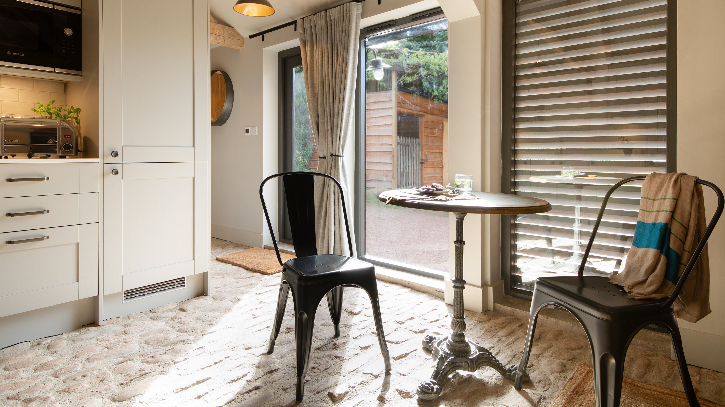 The table for two at Kiln Barn, Herefordshire