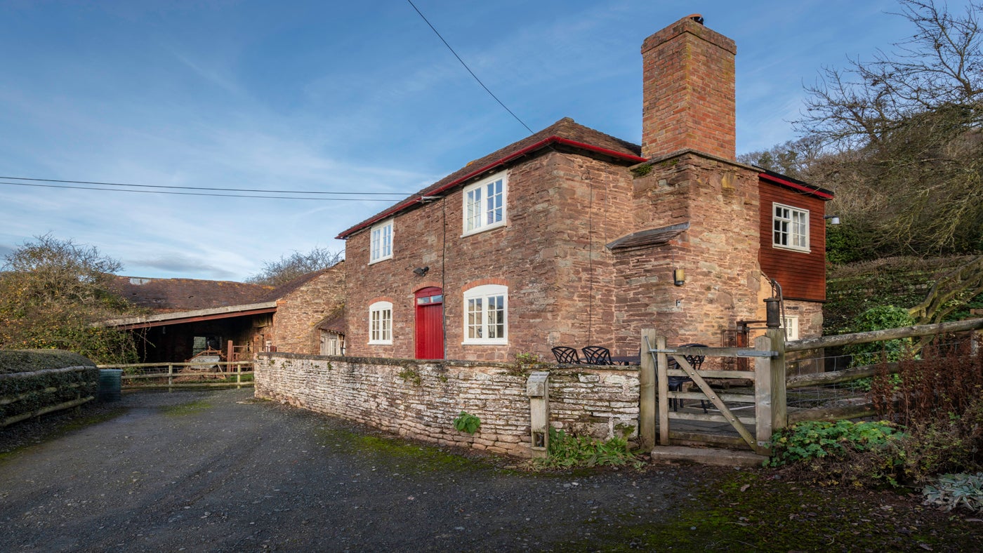The exterior of Old Linceter, Herefordshire