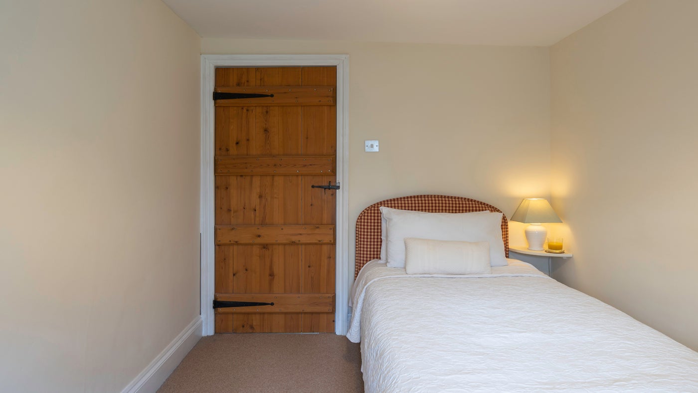 The single bedroom at Old Linceter, Herefordshire