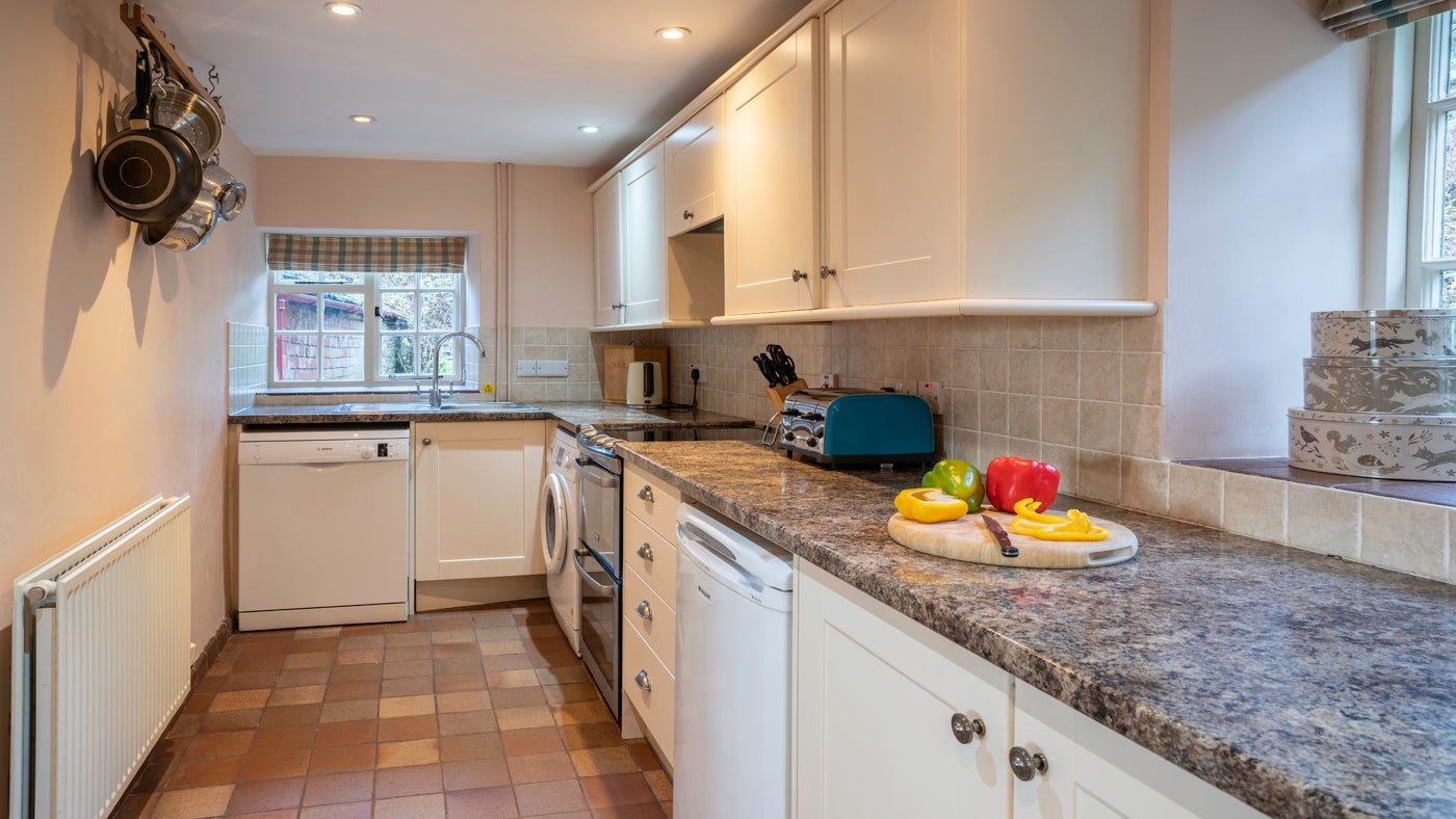 The kitchen at Old Linceter, Whitbourne, Herefordshire
