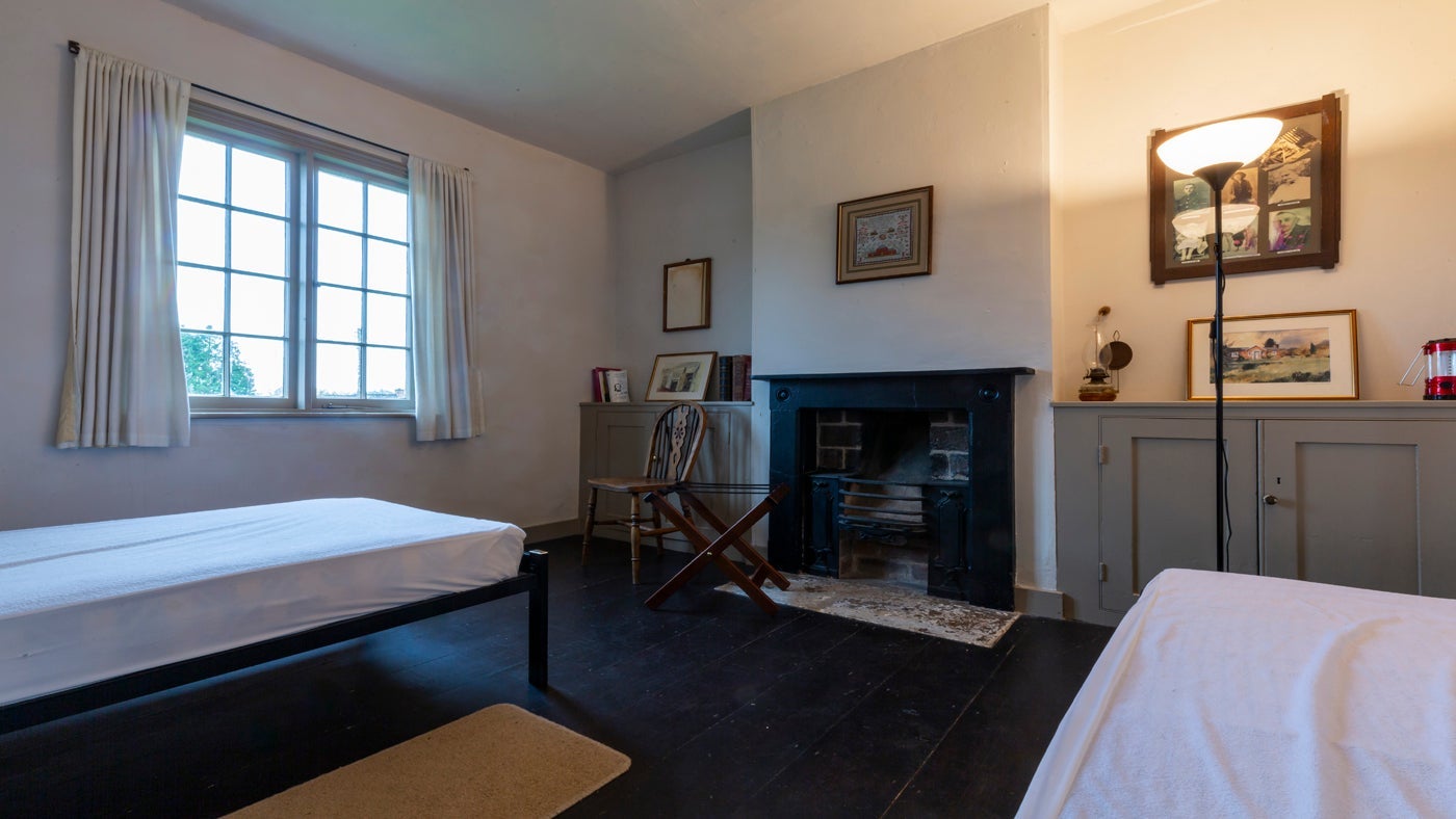 The single bedroom at Rosedene, Droitwich, Worcestershire