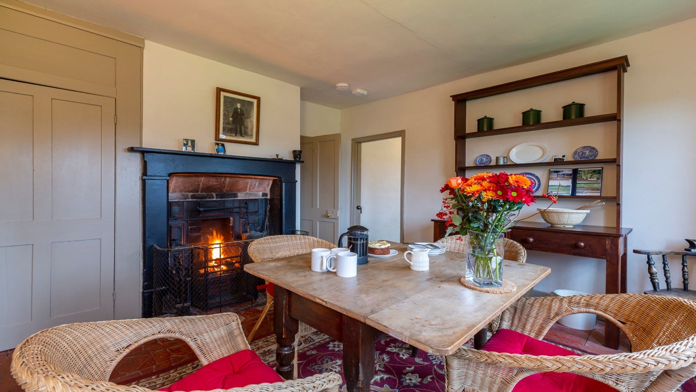 The sitting area at Rosedene, Droitwich, Worcestershire