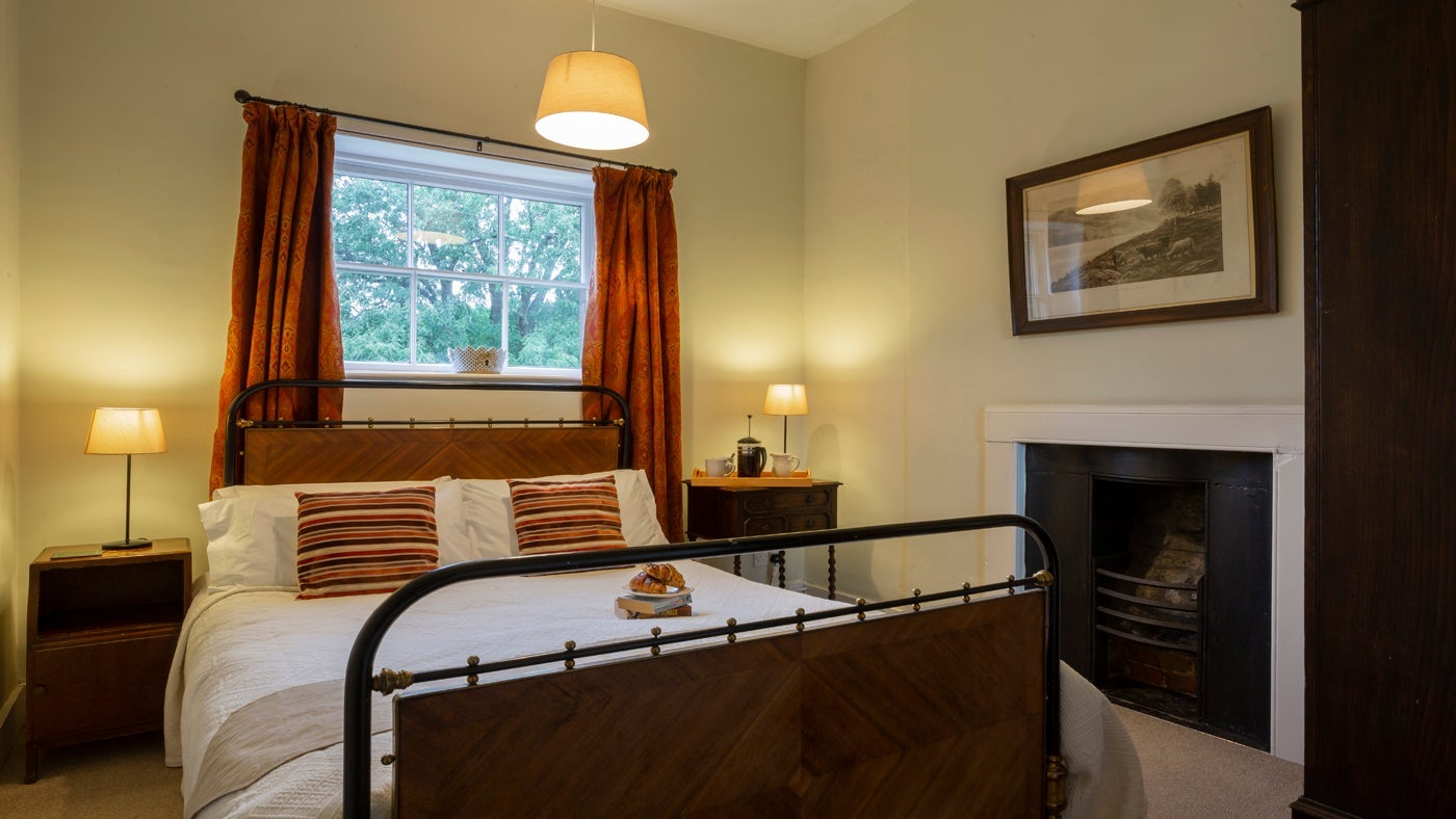 A double bedroom at The Triumphal Arch, Leominster, Herefordshire