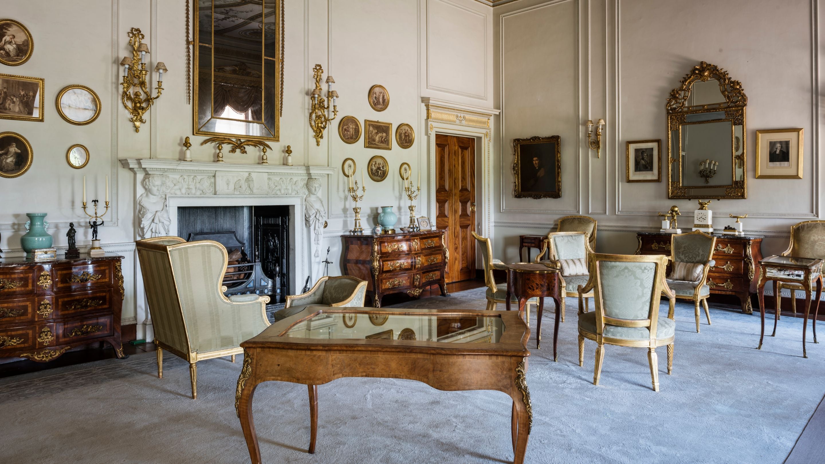 The Drawing Room at Berrington Hall, Herefordshire