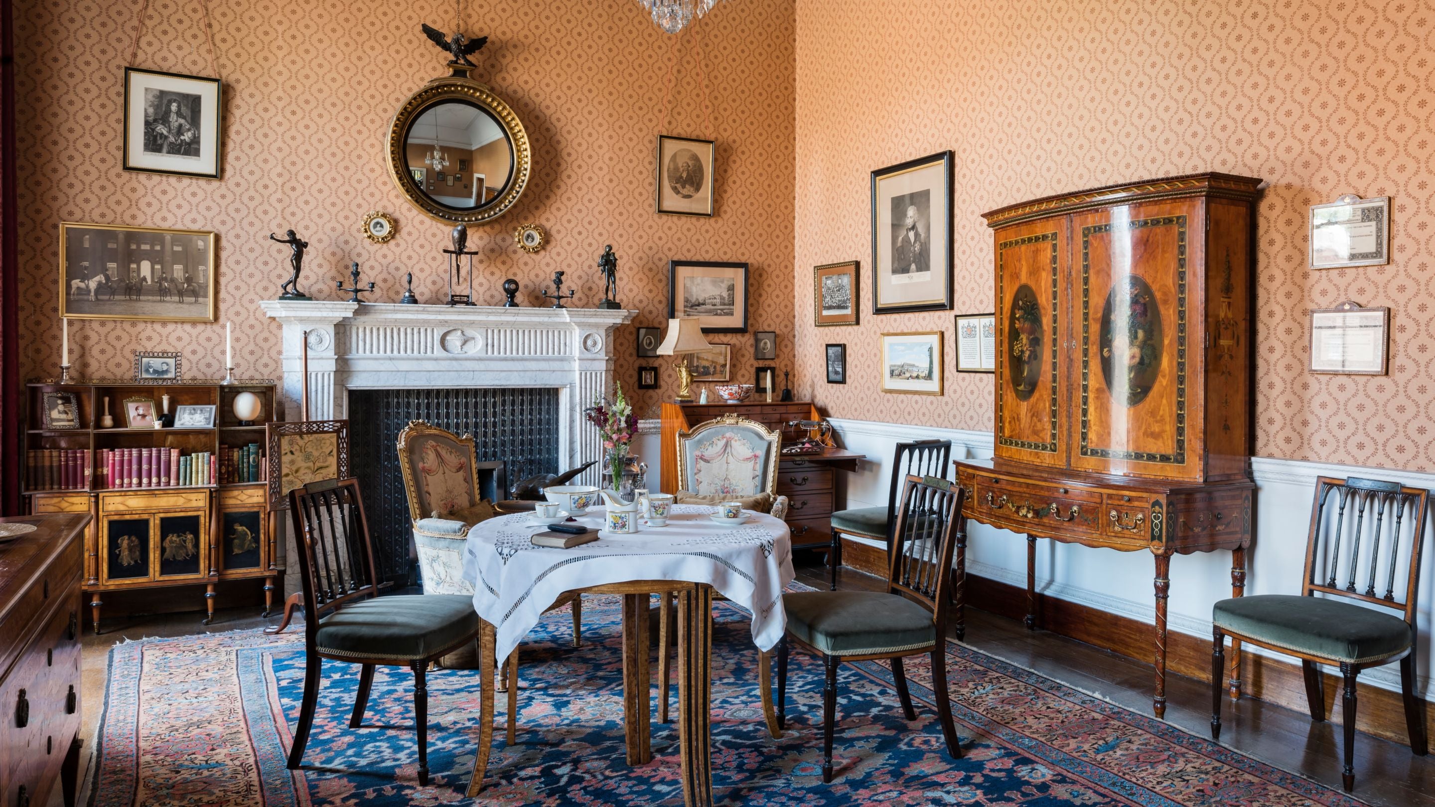 Lady Cawley's Room at Berrington Hall, Herefordshire