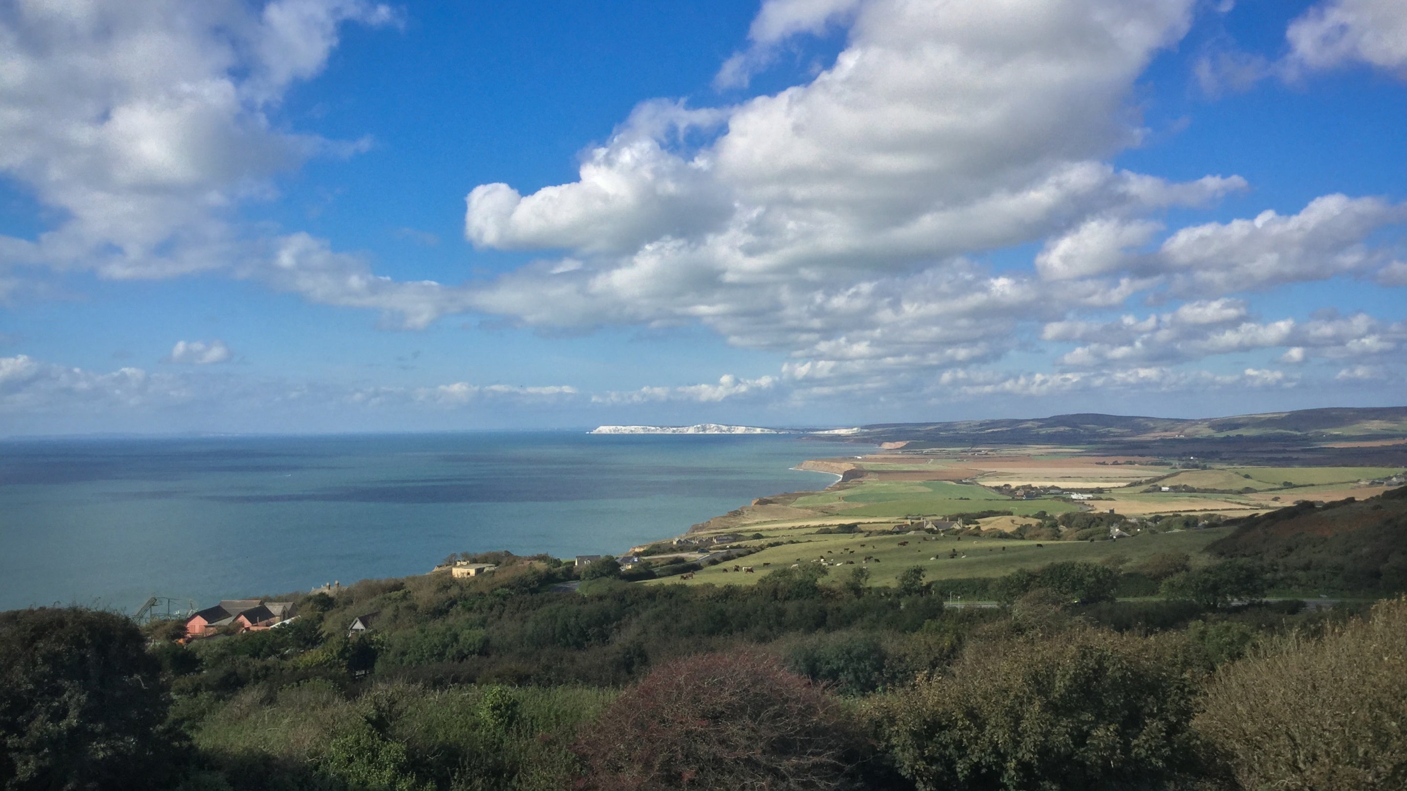 The area close to Chert and Little Chert, Isle of Wight
