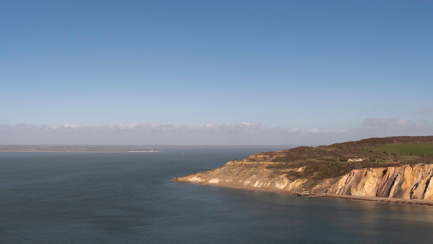 The surrounding view near Irex, Totland Bay, Isle of Wight