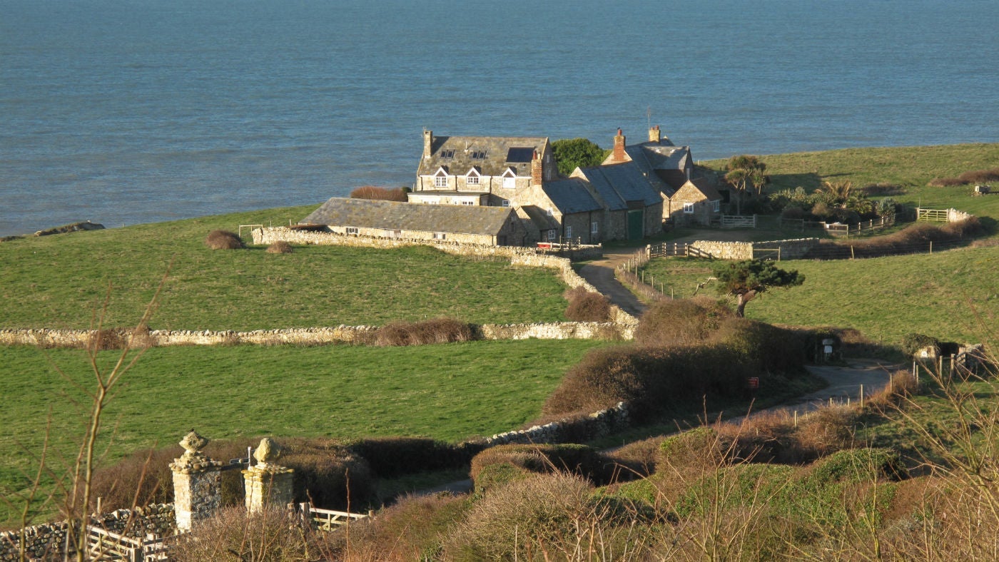 A view of Knowles Farm Cottage, nr Ventnor, Isle of Wight