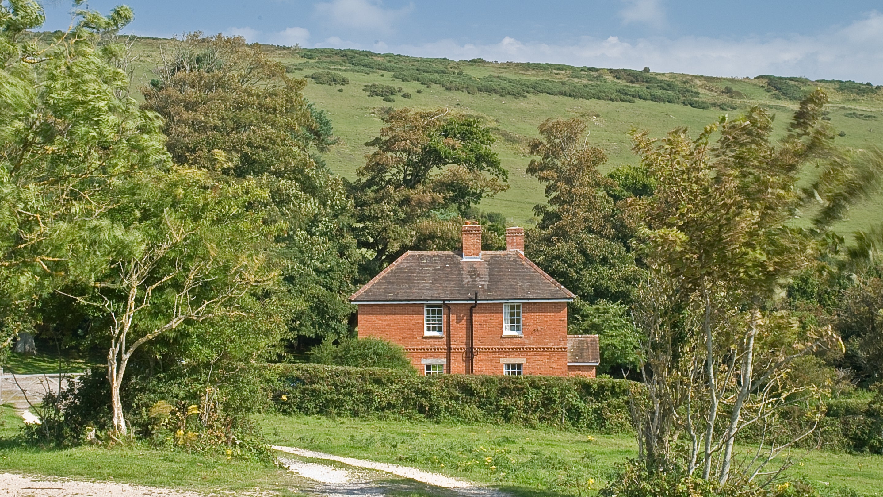 The exterior of Longstone cottage, Isle of Wight