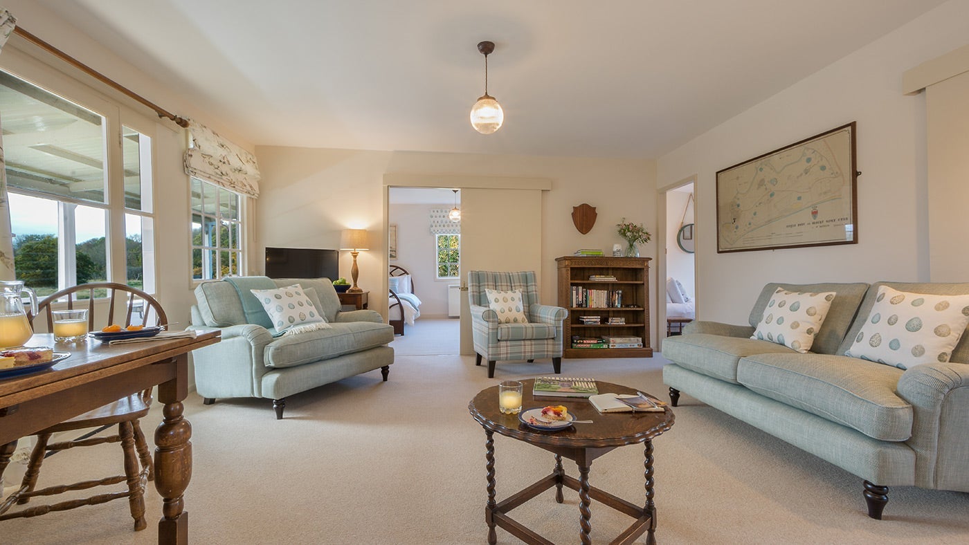 The sitting room at The Old Club House, St Helens, Isle of Wight