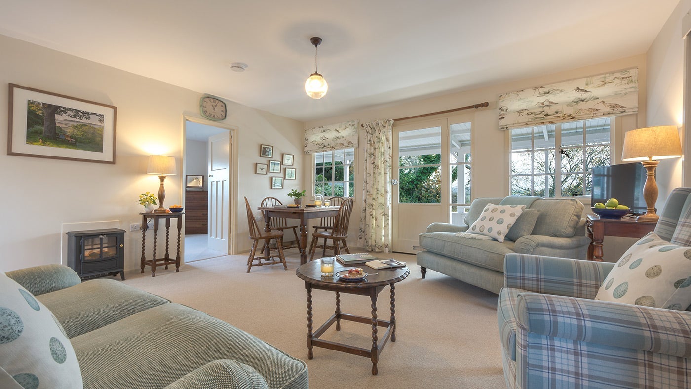 The sitting room at The Old Club House, St Helens, Isle of Wight