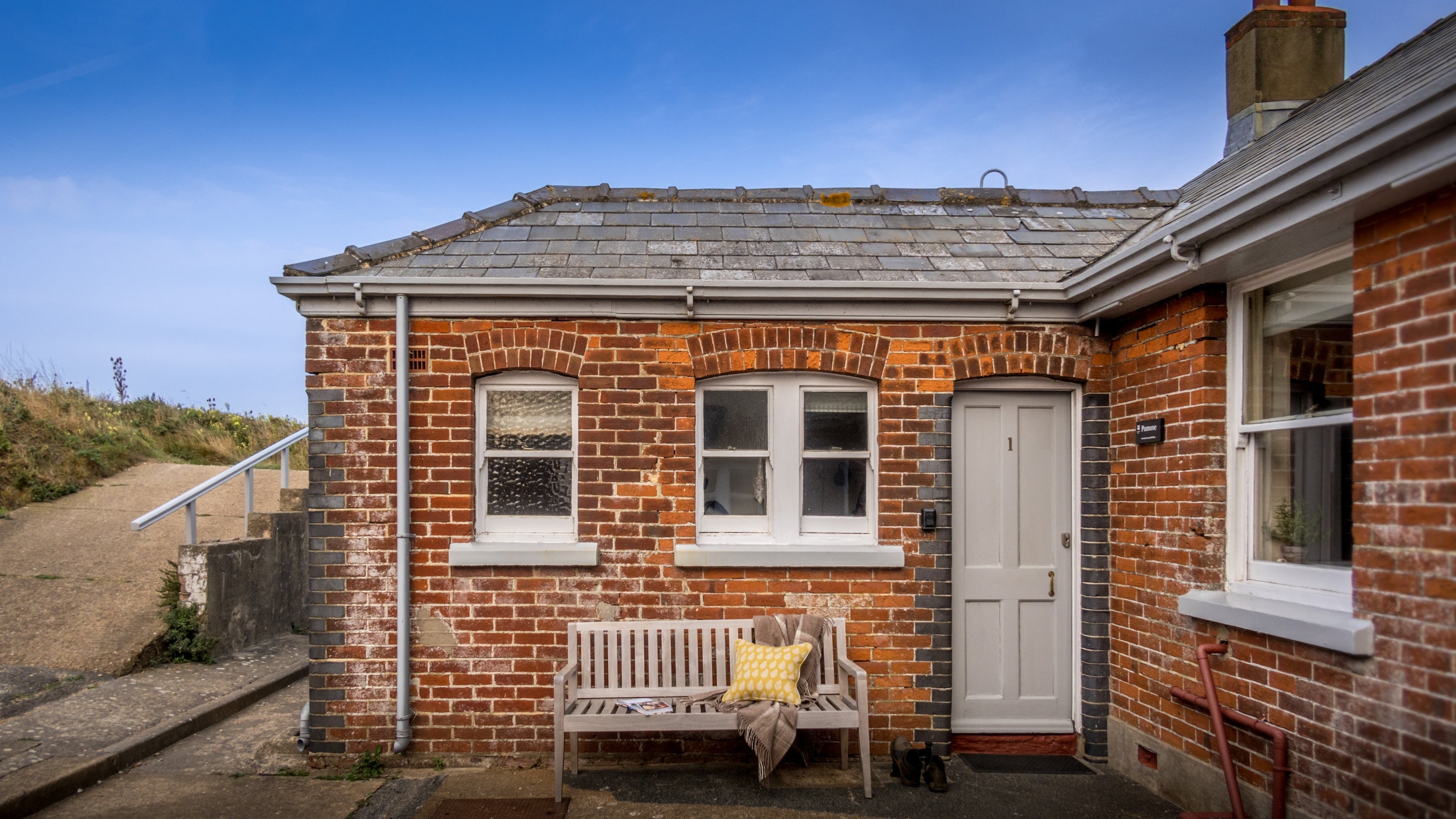 The exterior of Pomone, Isle of Wight