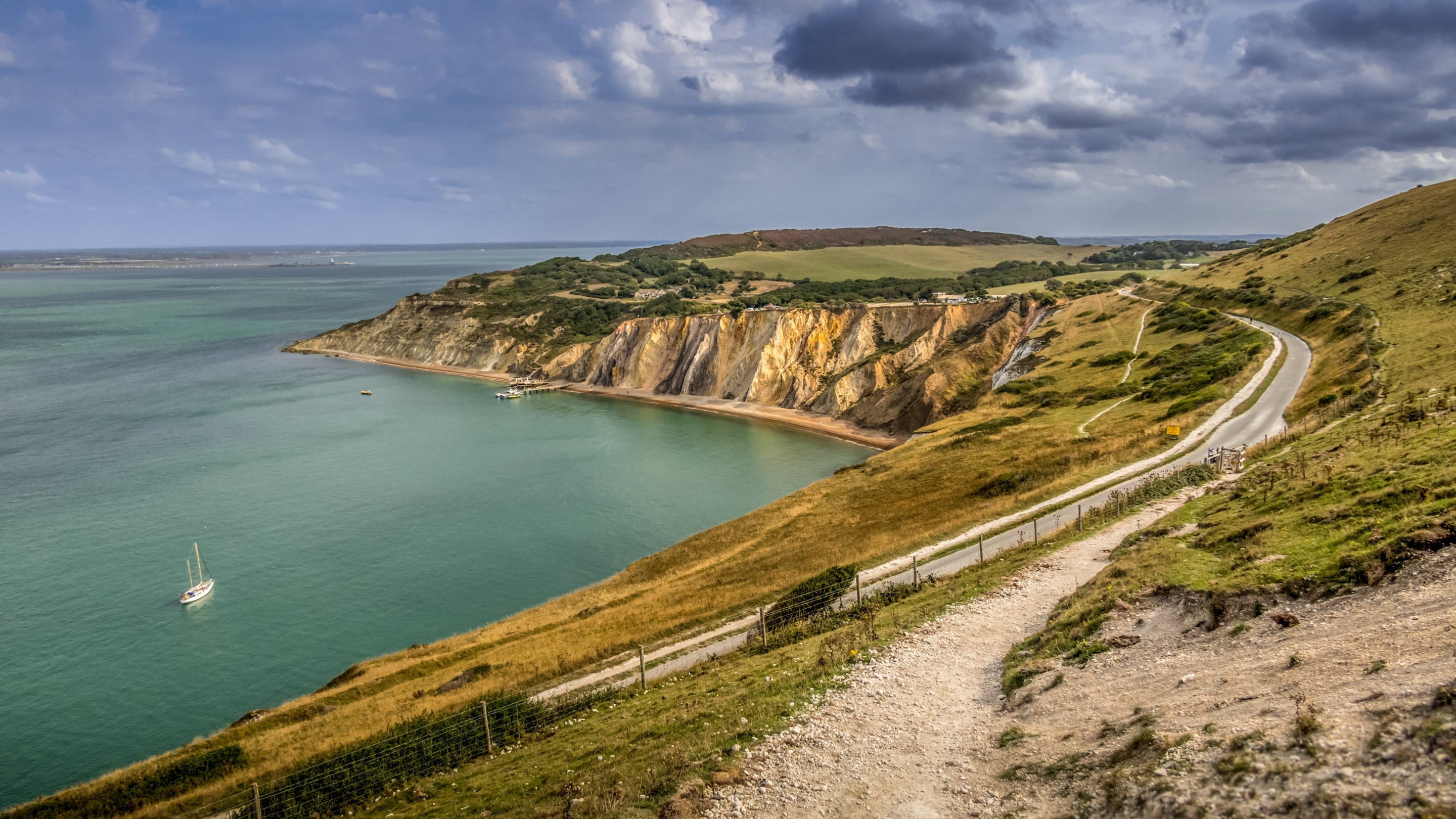 The surrounding area of Pomome, Isle of Wight