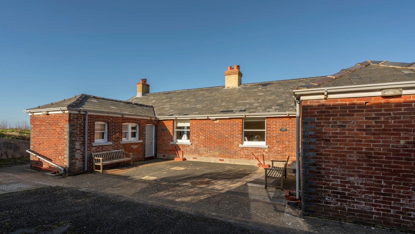 The exterior of Pomone, Totland Bay, Isle of Wight
