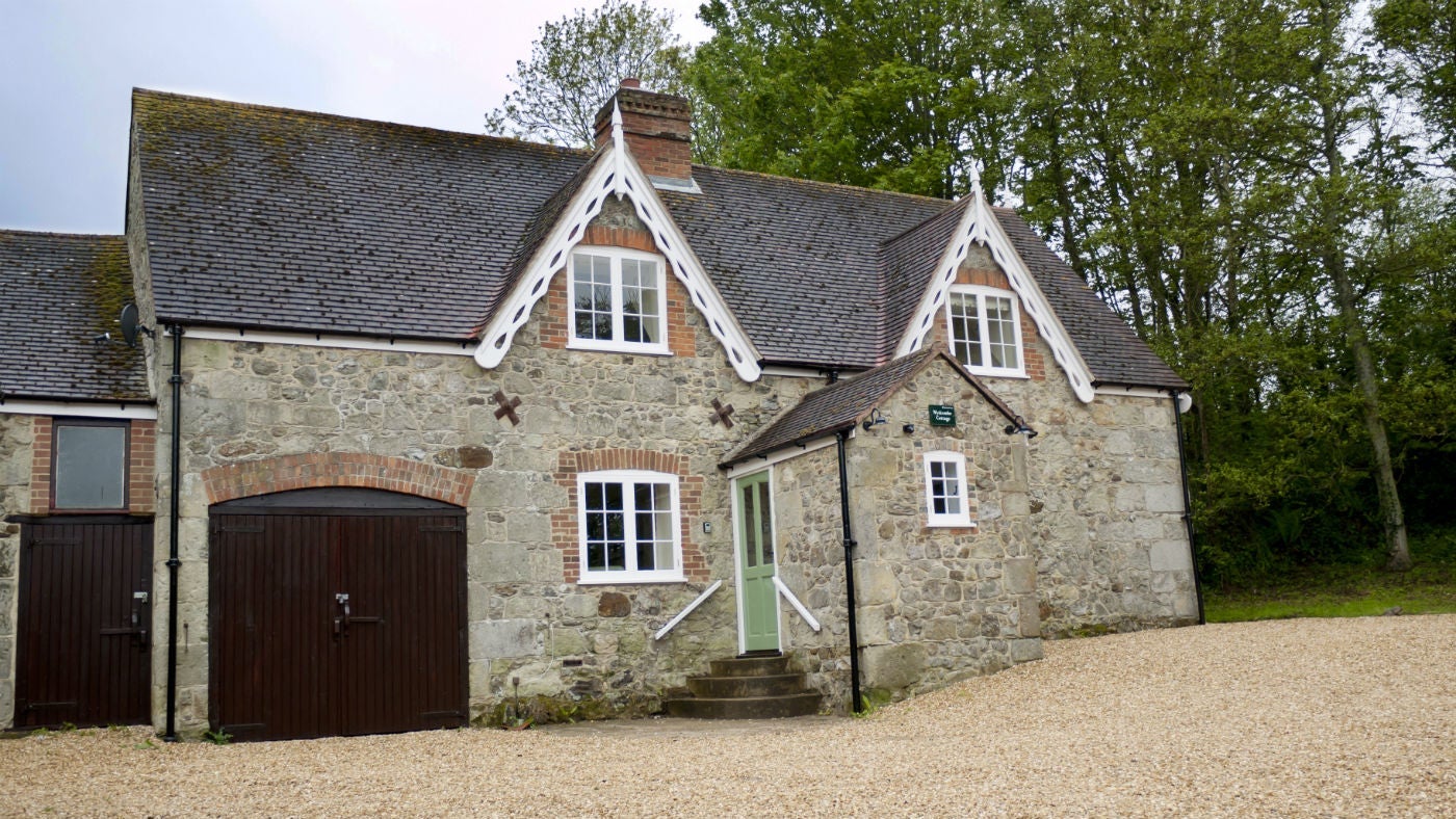 The exterior of Wydcombe, Whitwell, Isle of Wight