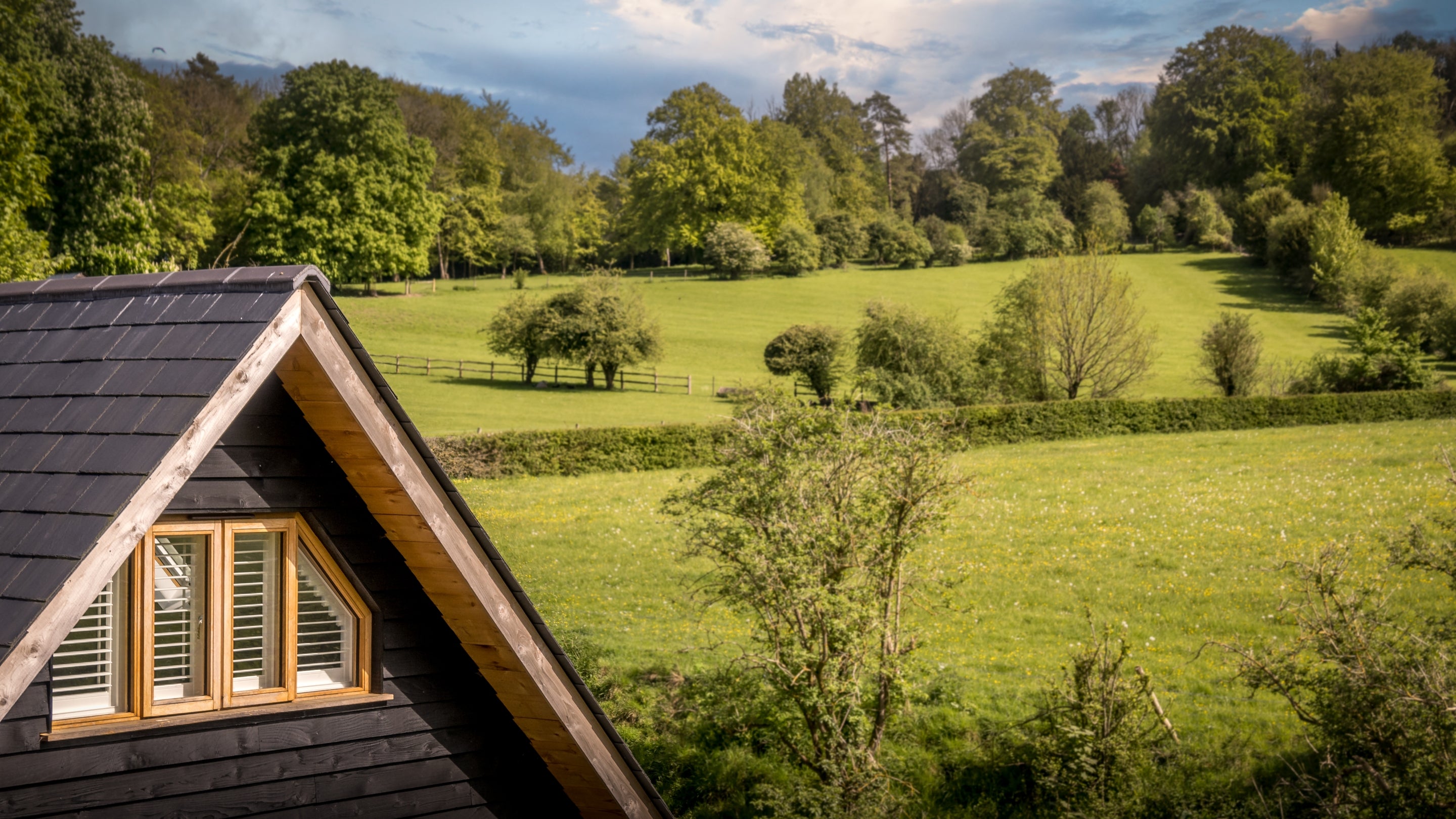 The views from 1 Bagden Farm Cottage, Surrey