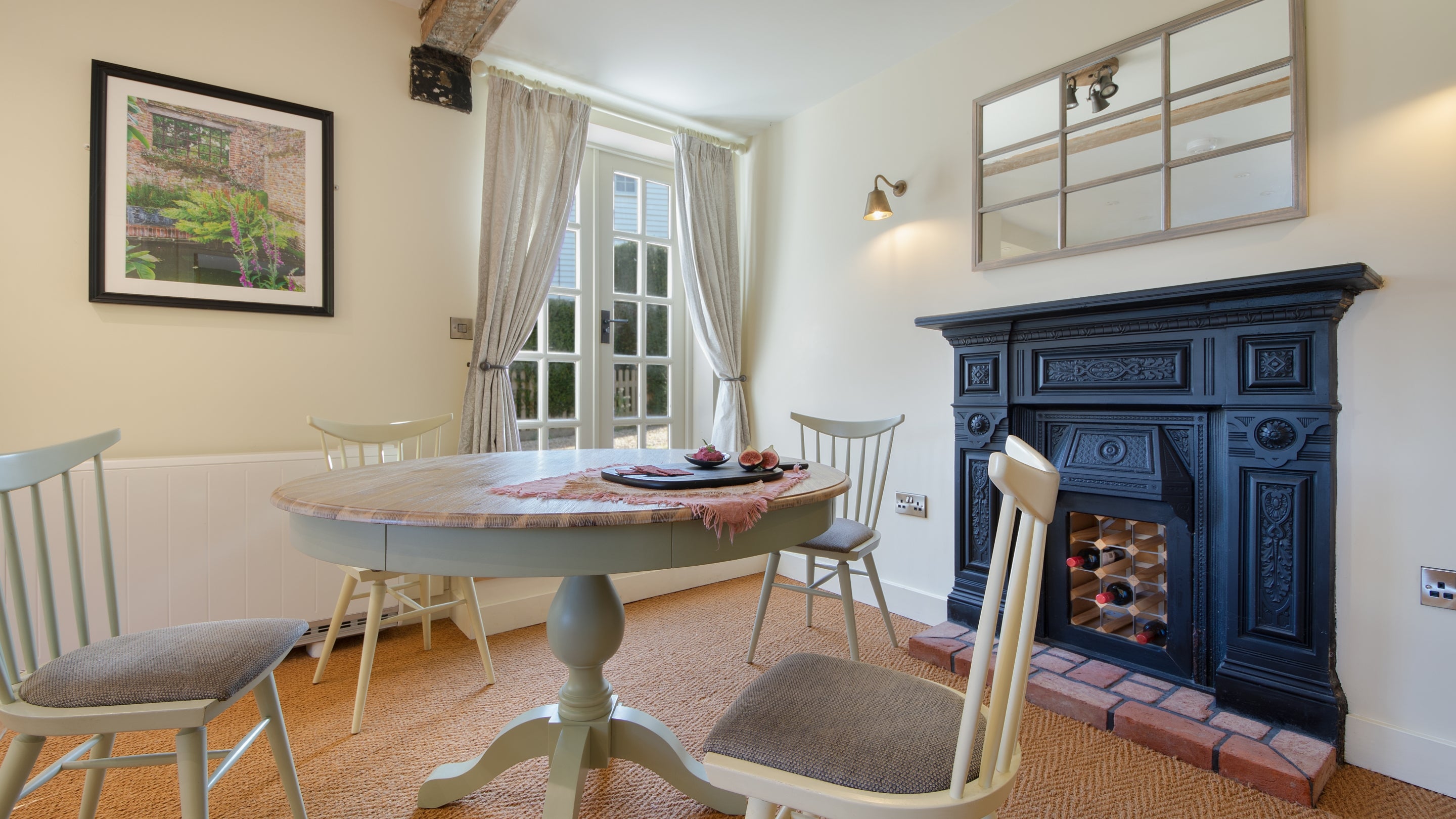 The dining area at 2 Bettenham, Kent