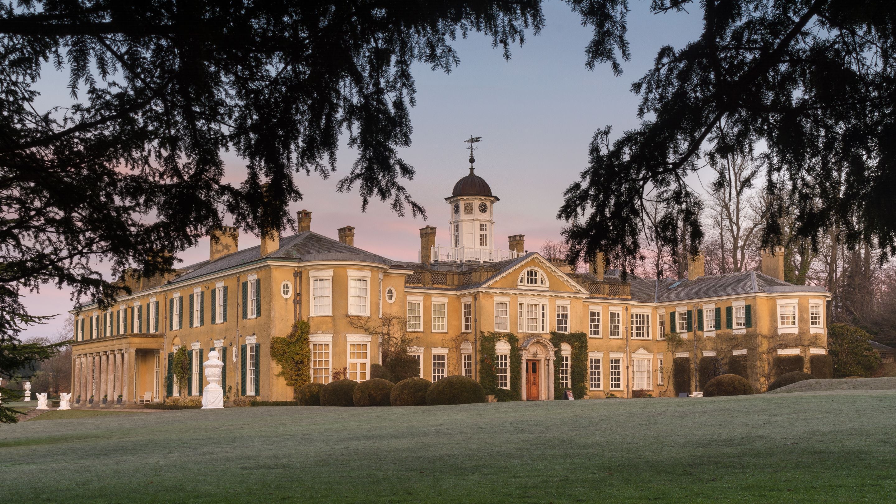 The Edwardian house on the Polesden Lacey estate, Surrey