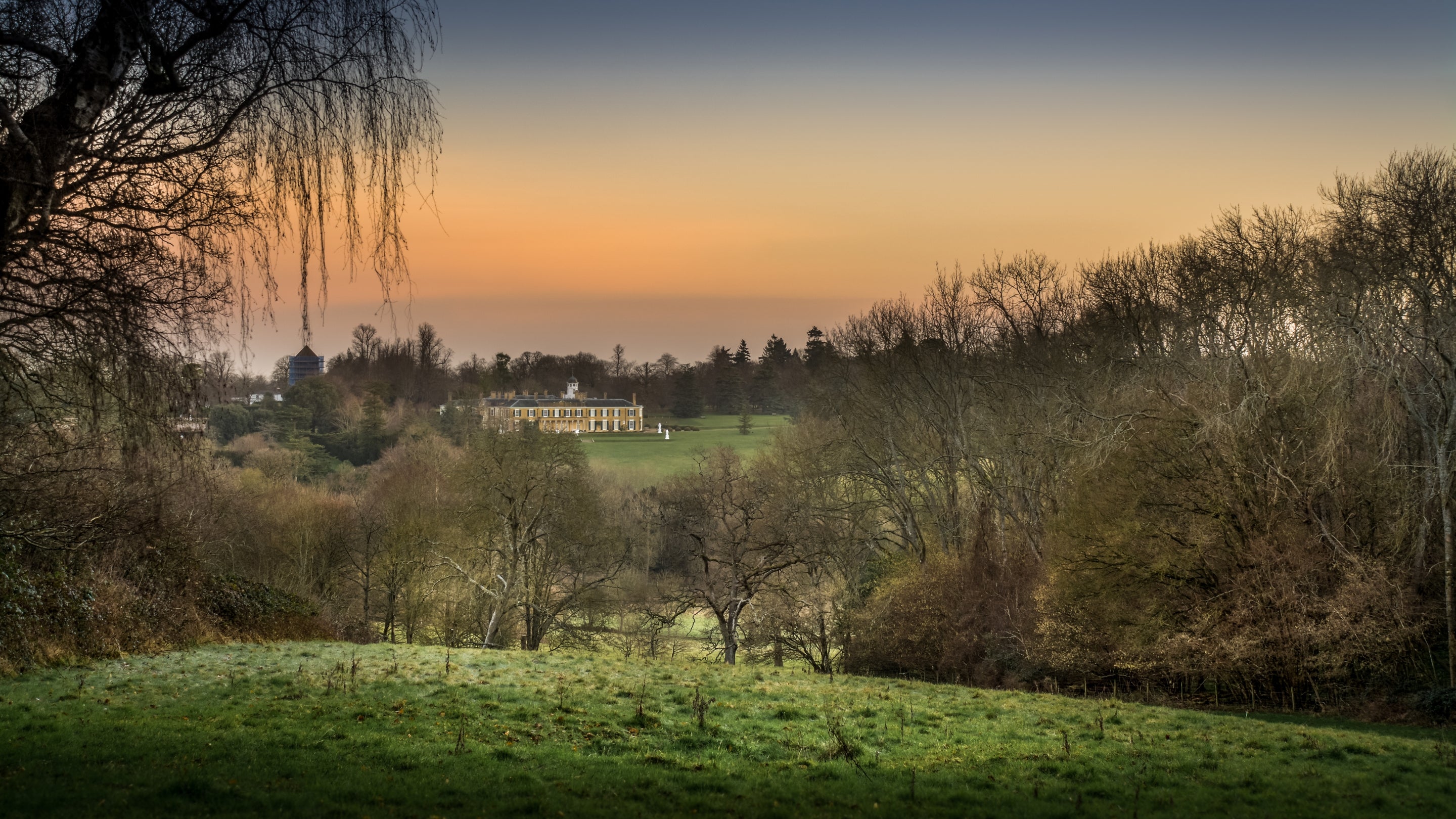 The area surrounding Yew Tree Barn, Surrey