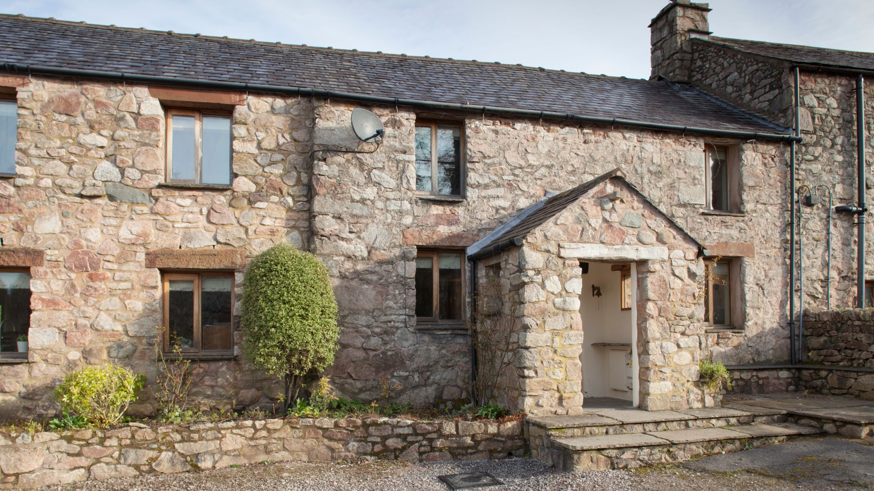 The entrance to Eelbeck Cottage, Cumbria