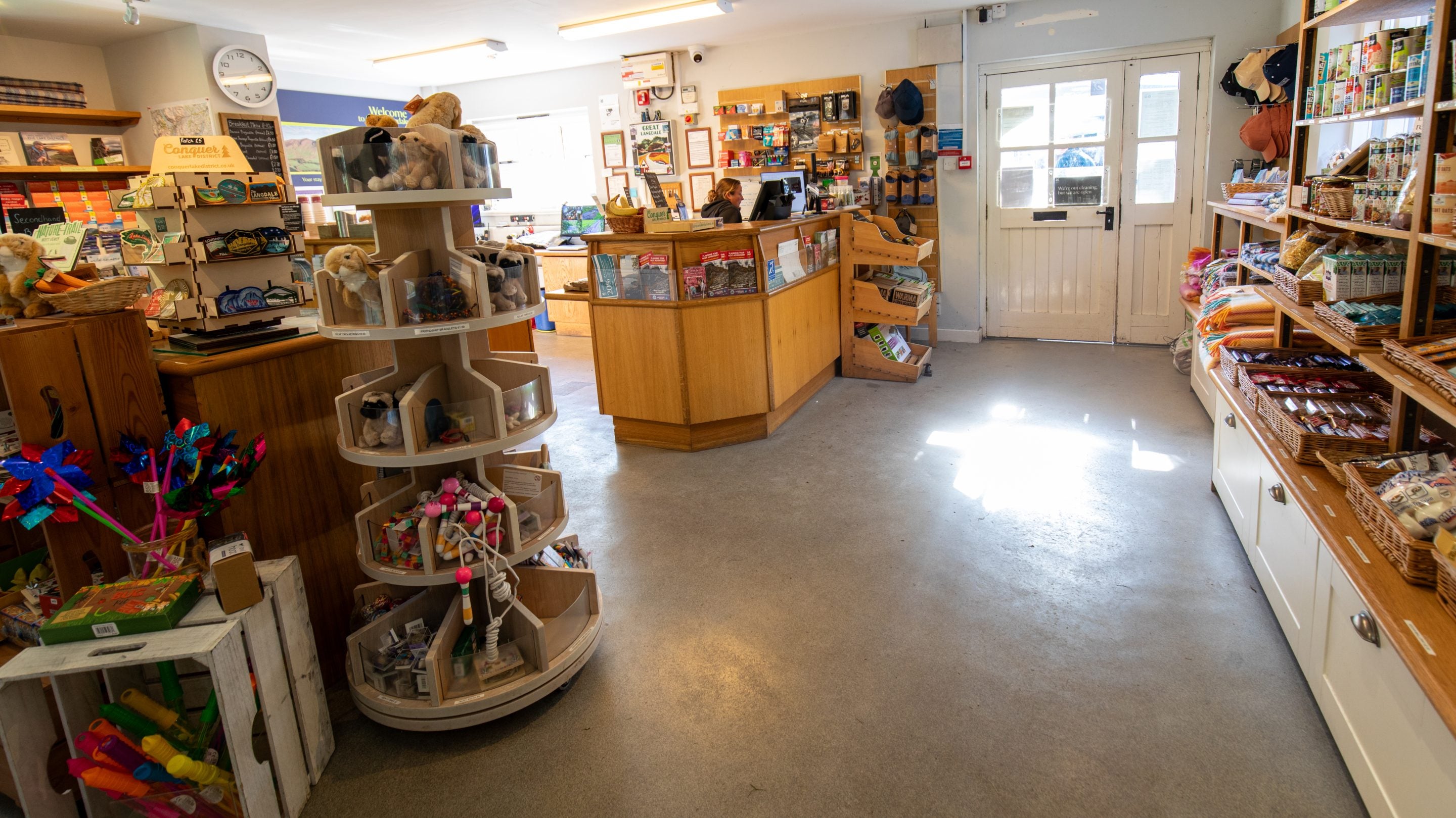 The shop at Great Langdale Campsite, Cumbria