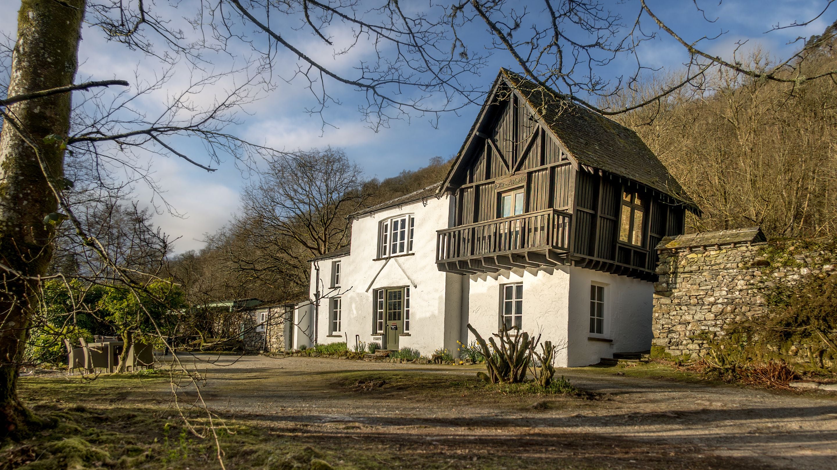 The exterior of High Strawberry Gardens, Cumbria
