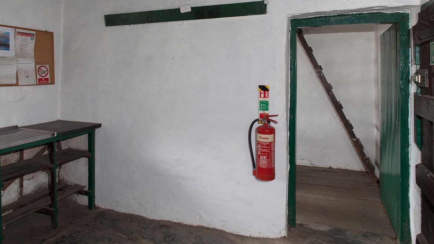 Ground floor at Holme Wood Bothy, Loweswater, Lake District