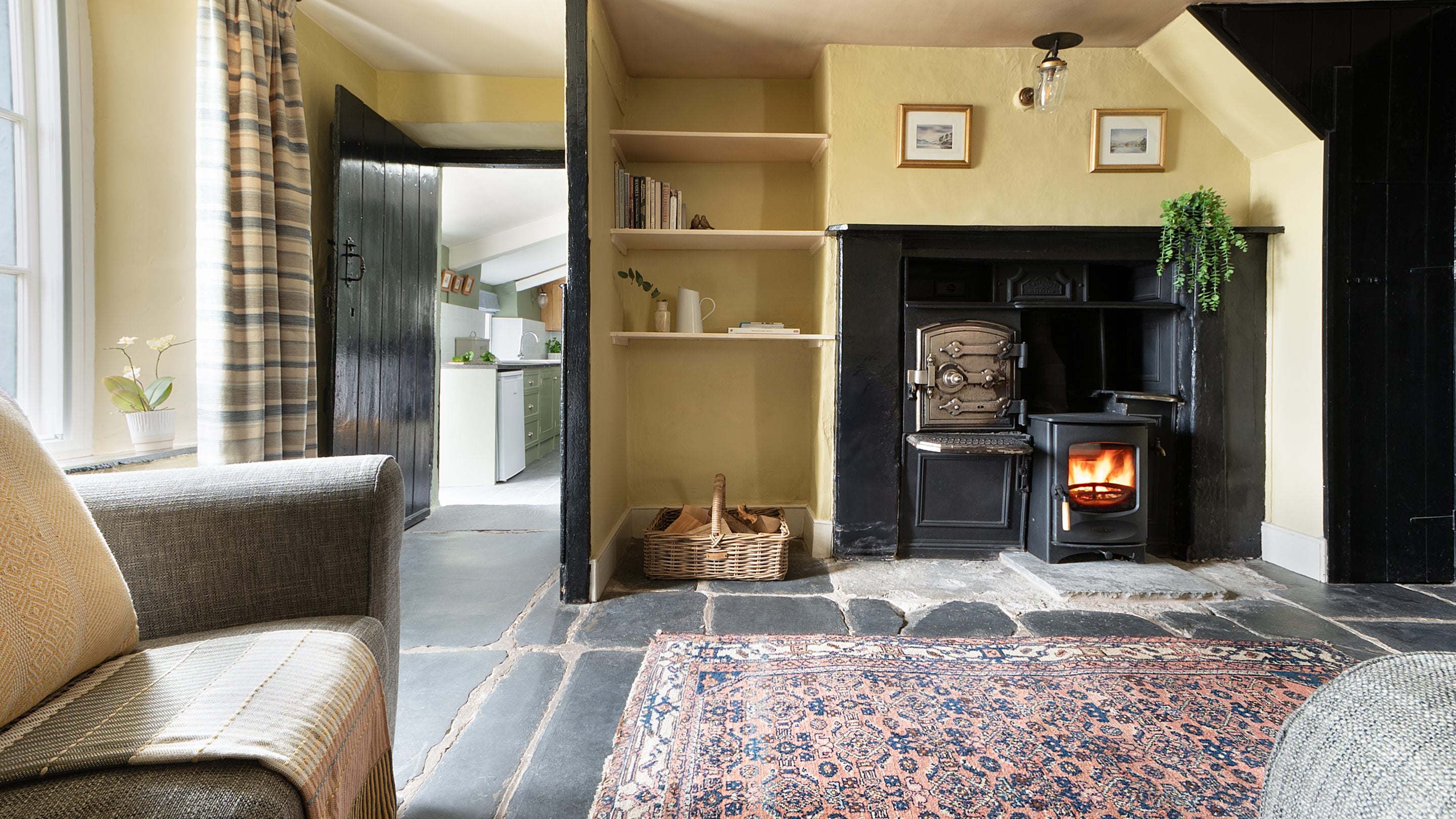 The sitting room at Low Strawberry Gardens, Windermere, Cumbria