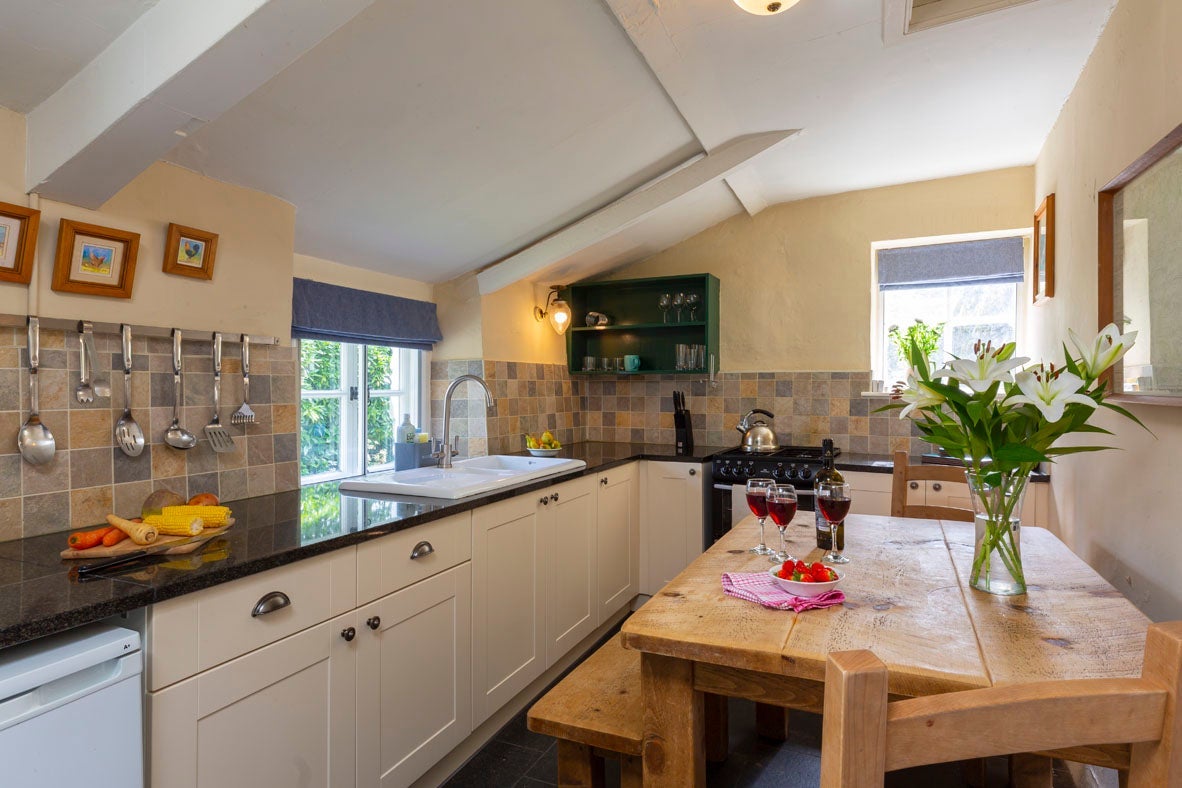 The kitchen at Low Strawberry Gardens, Lake District, Cumbria
