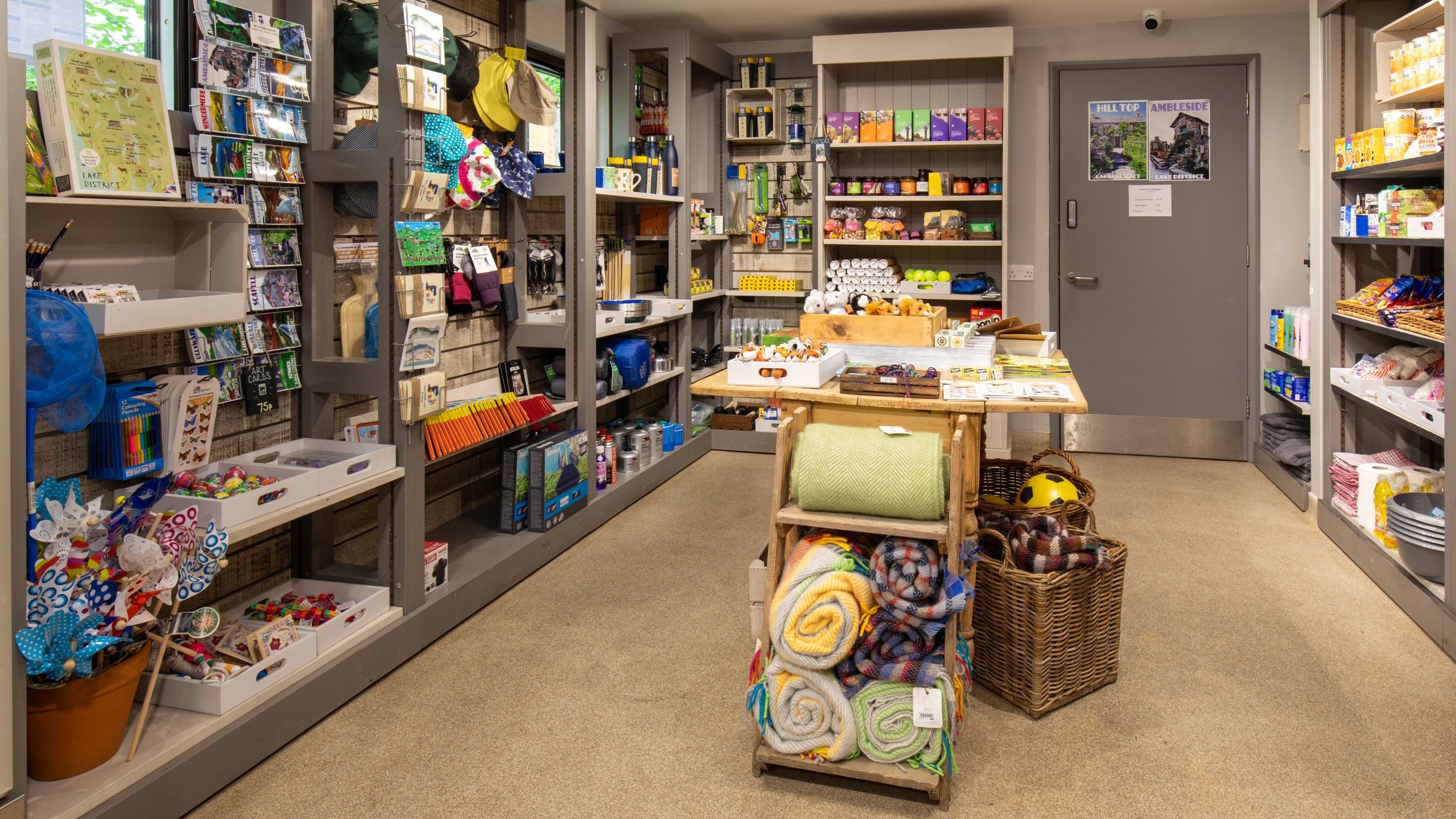 The shop at Low Wray Campsite, Cumbria