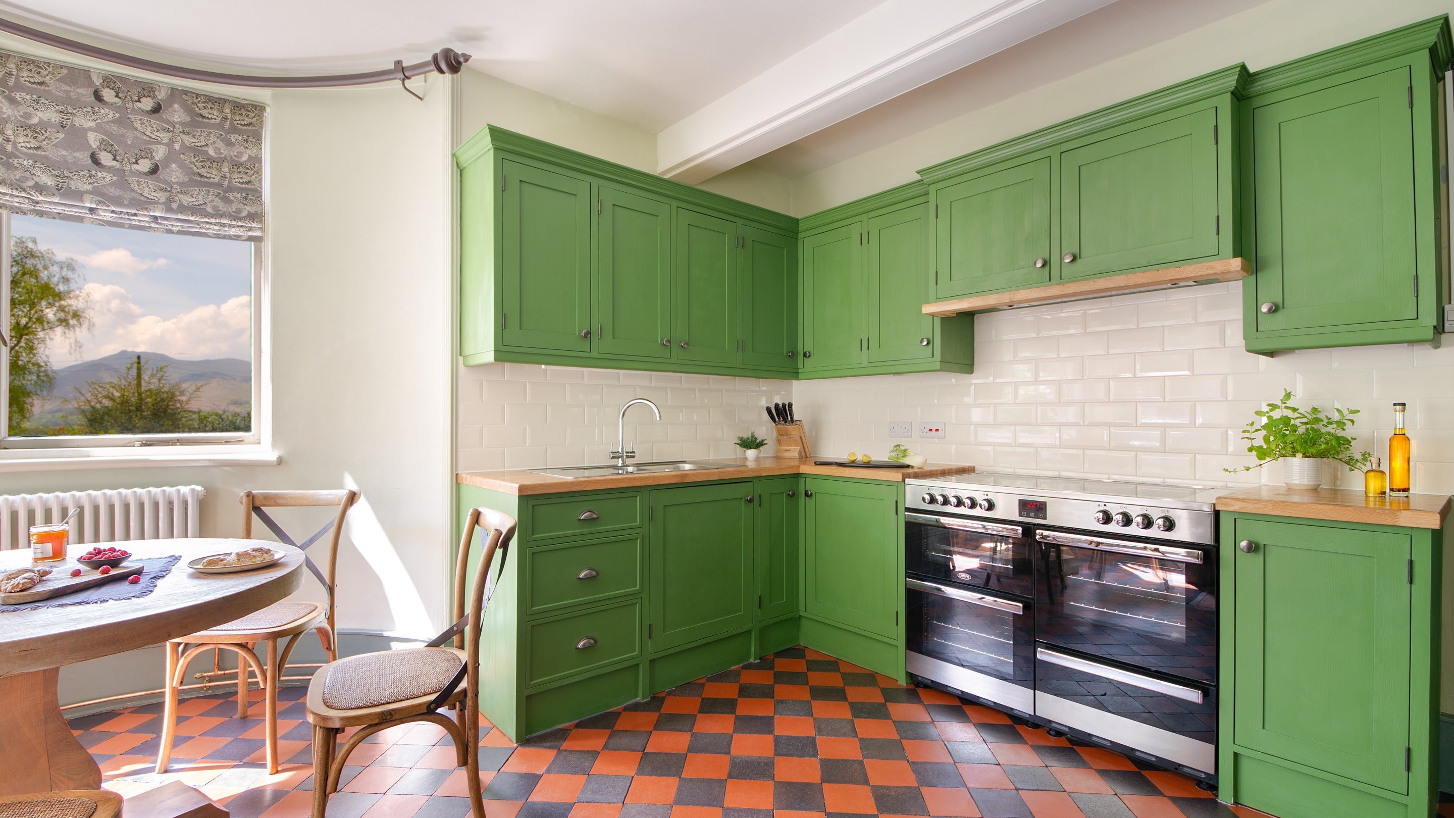 The kitchen at Millbeck Towers, Cumbria