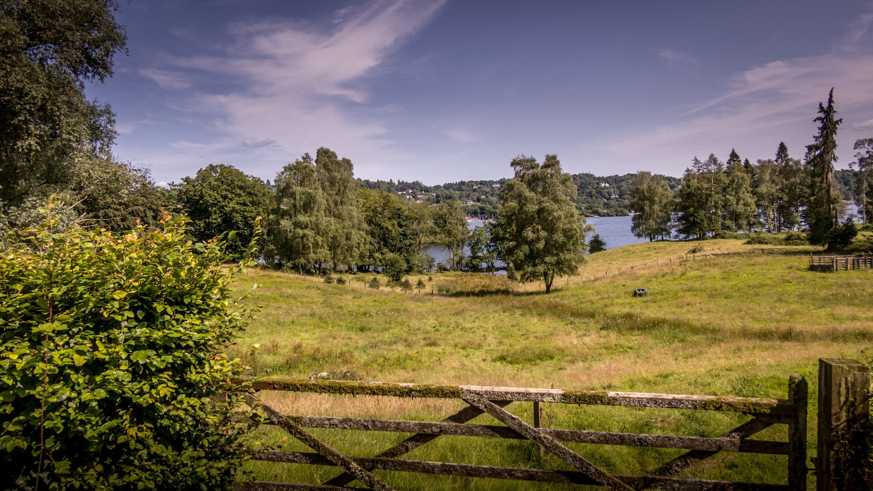Lake Windermere, one field away from Tanner Brow and Restharrow, Cumbria