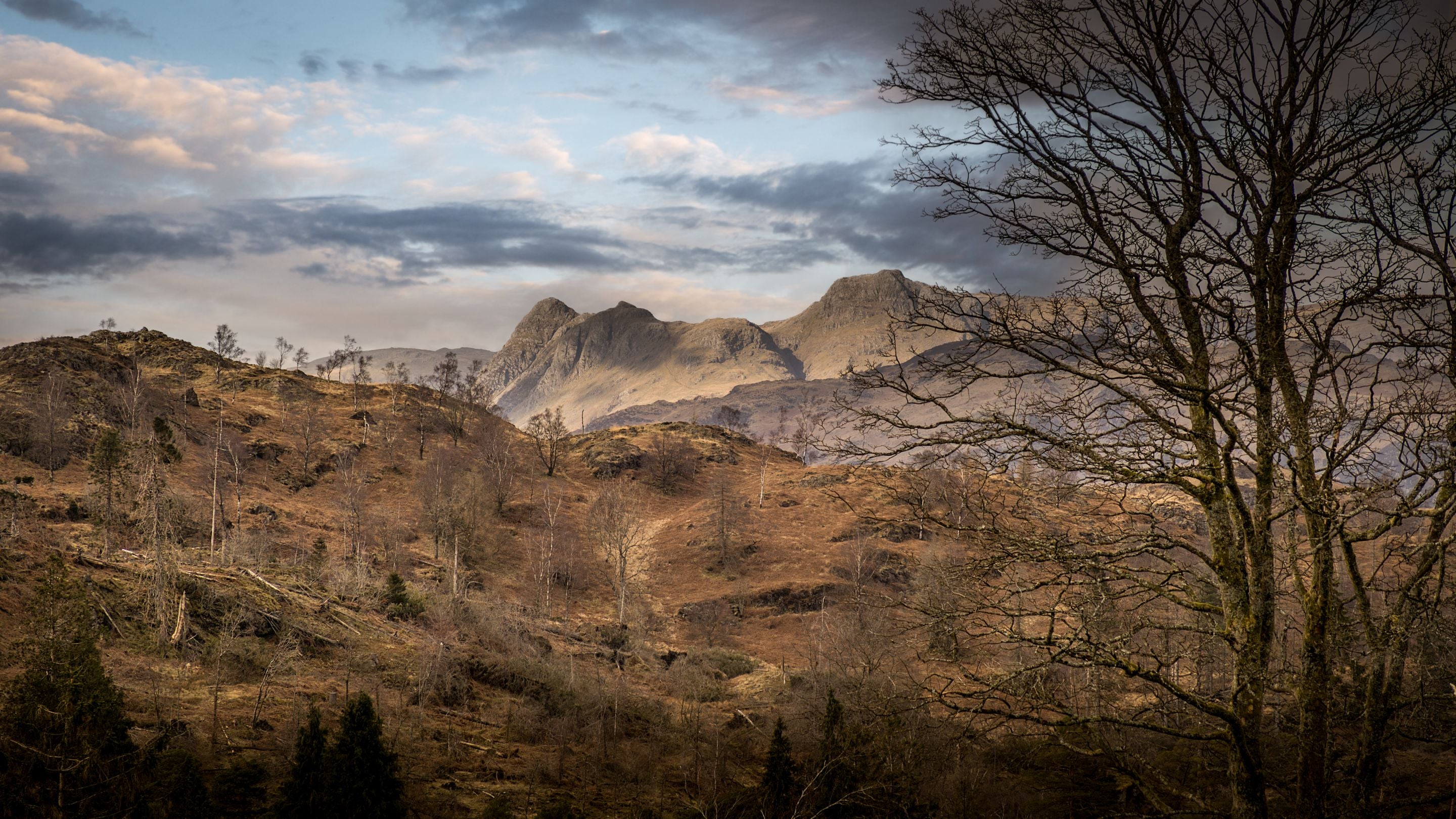 Views of the Lake District around Rose Castle Cottage, Cumbria